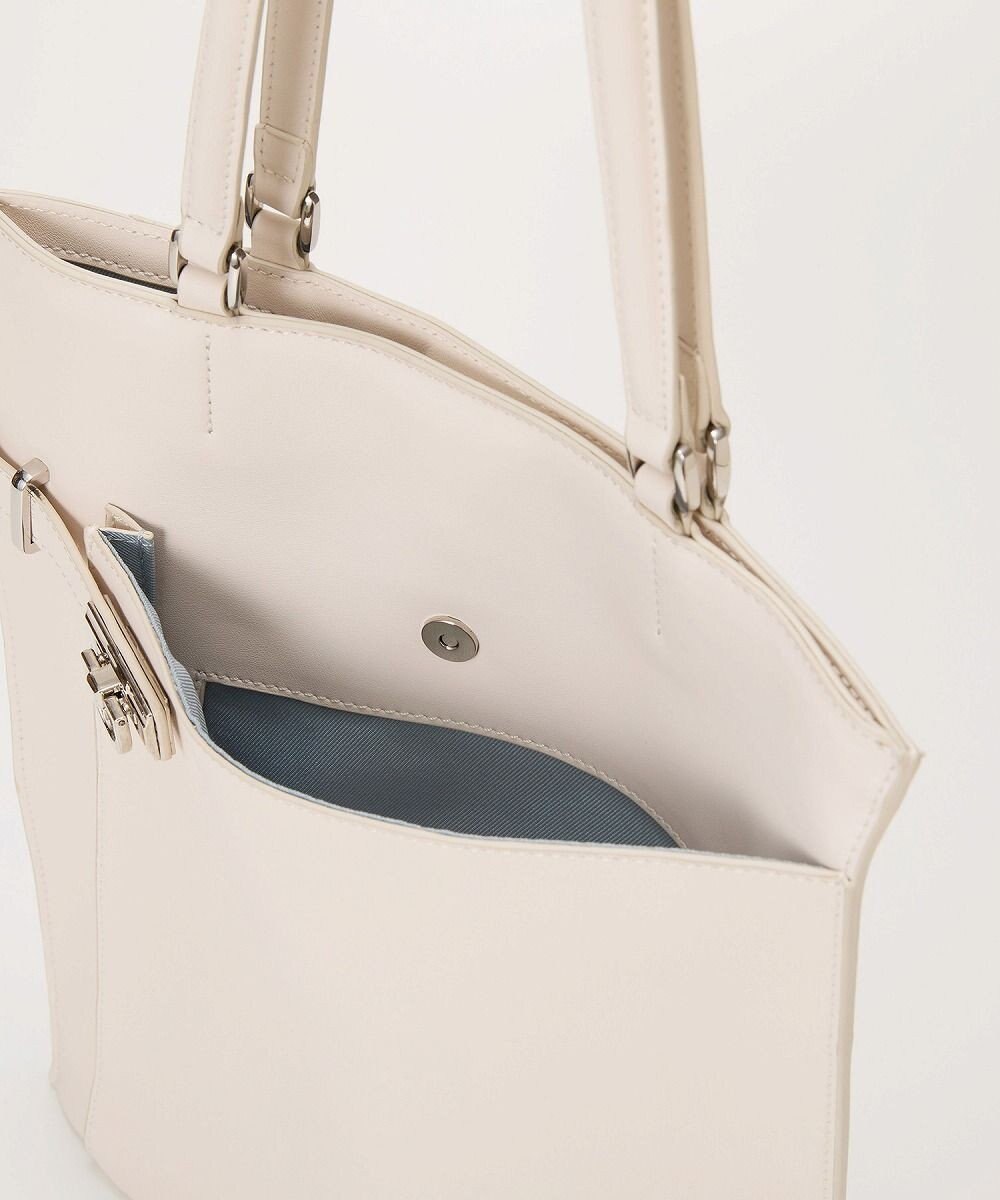 TOPKAPI 【TREASURE TOPKAPI】ベルトデザイン レザー フラット トートバッグ A4対応 