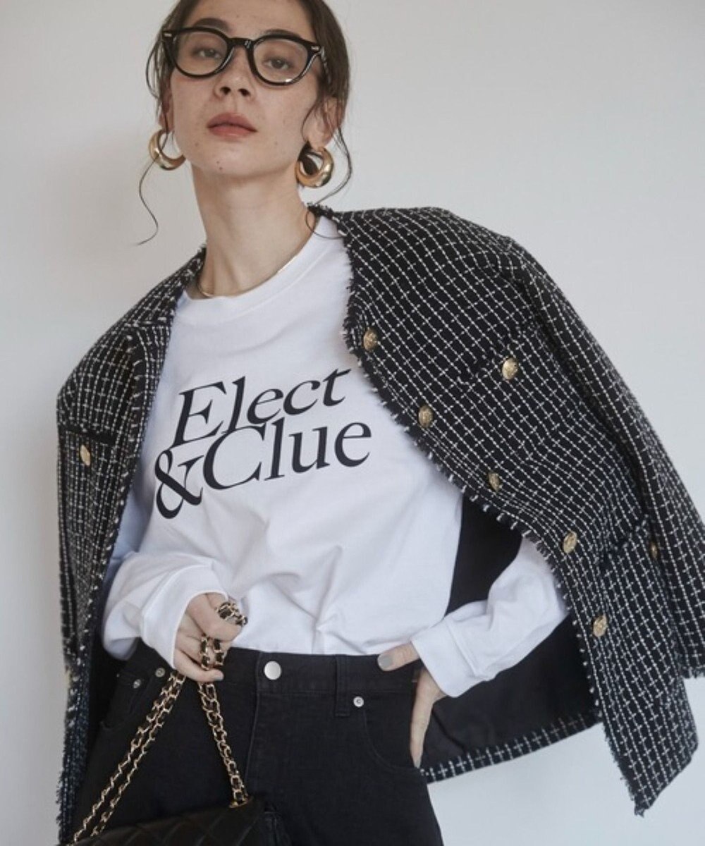 WEGO 【ANGIE VINTAGE】フロッキーロゴプリントロンT 