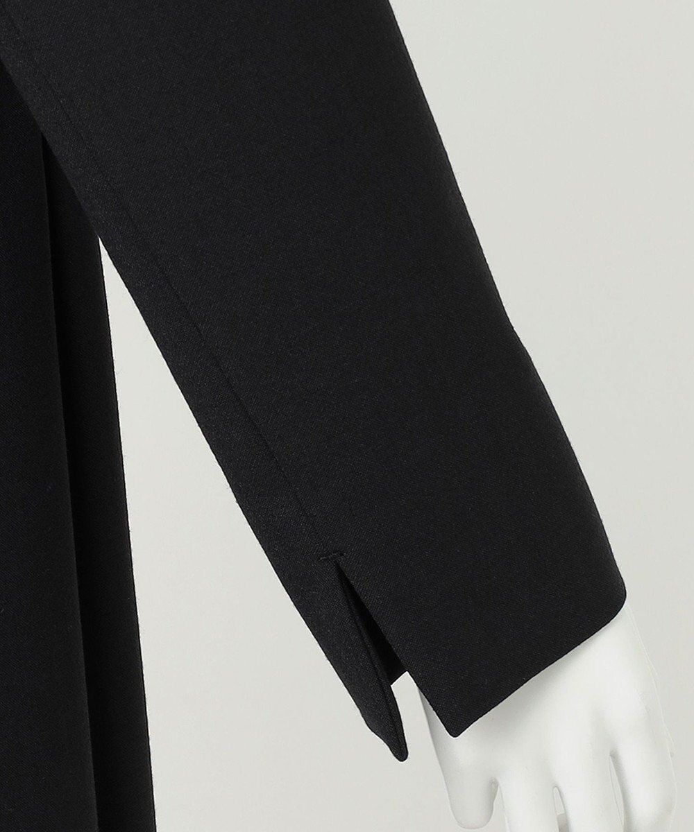 23区 L 【R(アール)】ウールダブルクロス イレギュラータック フレアワンピース 