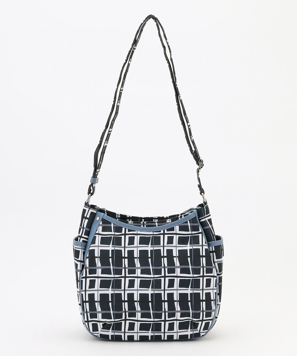 Y'SACCS ドローイングチェックショルダーバッグ 