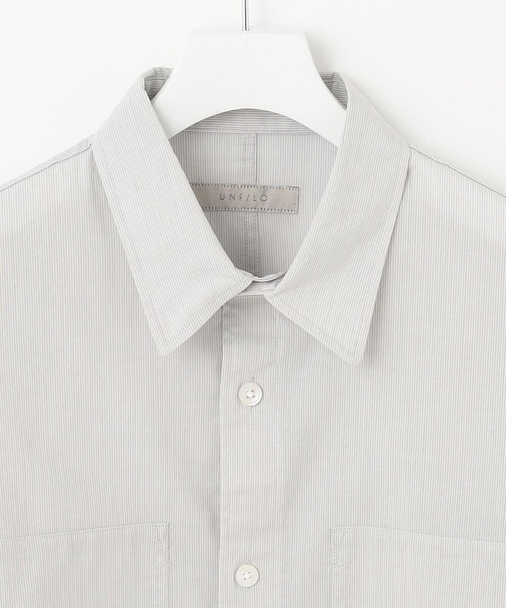 UNFILO MENS 【撥水】 コットンシャツ 