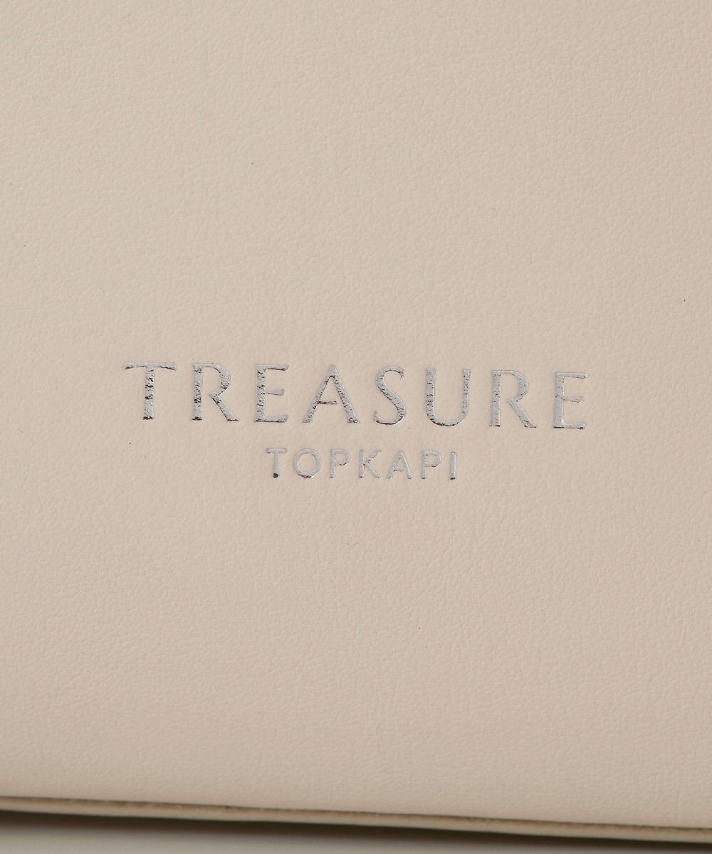 TOPKAPI 【TREASURE TOPKAPI】ベルトデザイン レザー フラット トートバッグ A4対応 