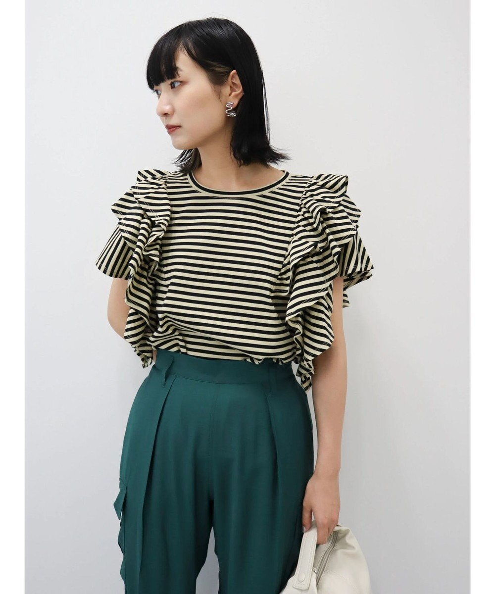 Green Parks ・ＳＵＧＡＲ　ＳＰＯＯＮ　ラッフルレイヤードＴシャツ 