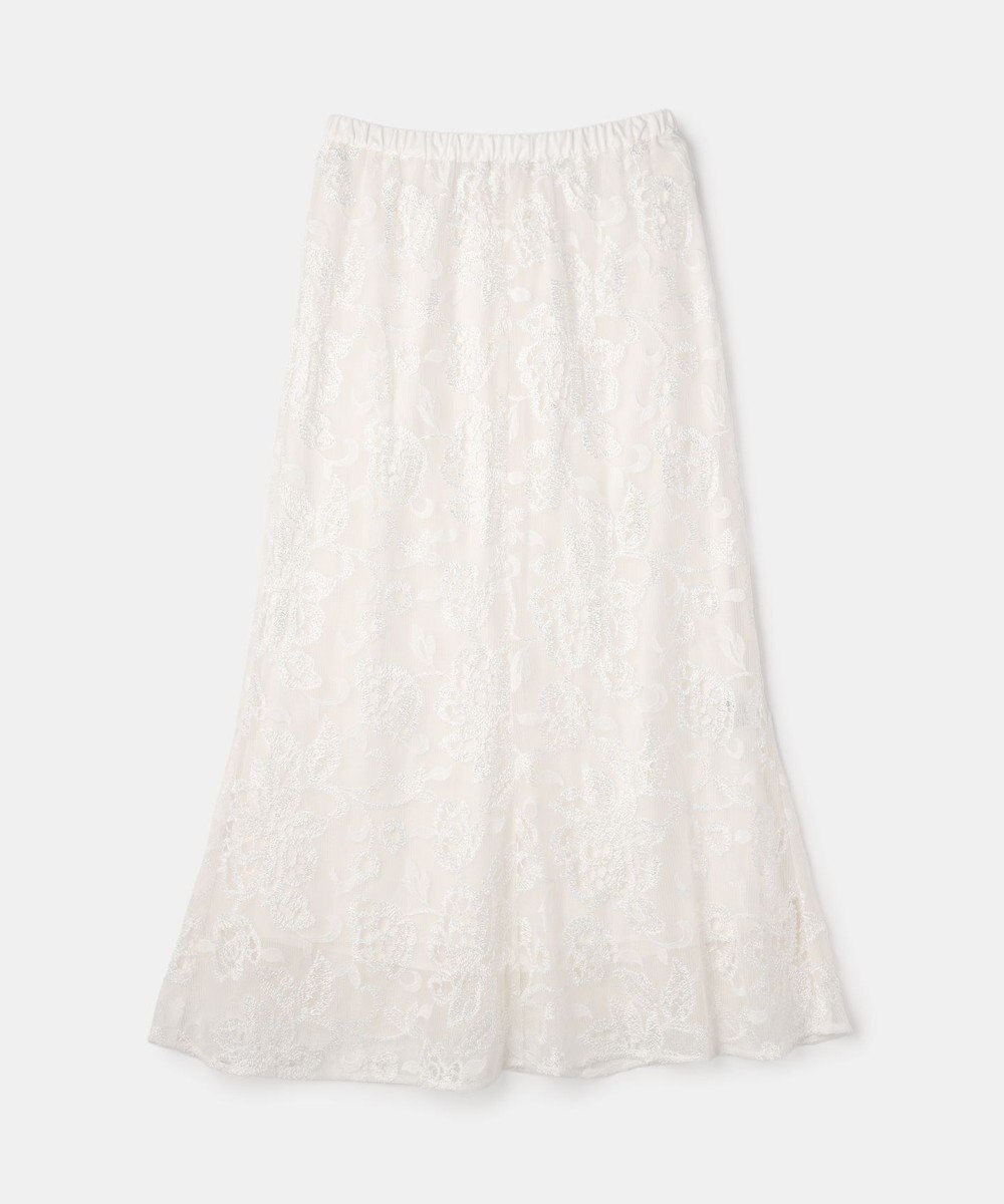 GRACE CONTINENTAL チュールレースマーメイドスカート 