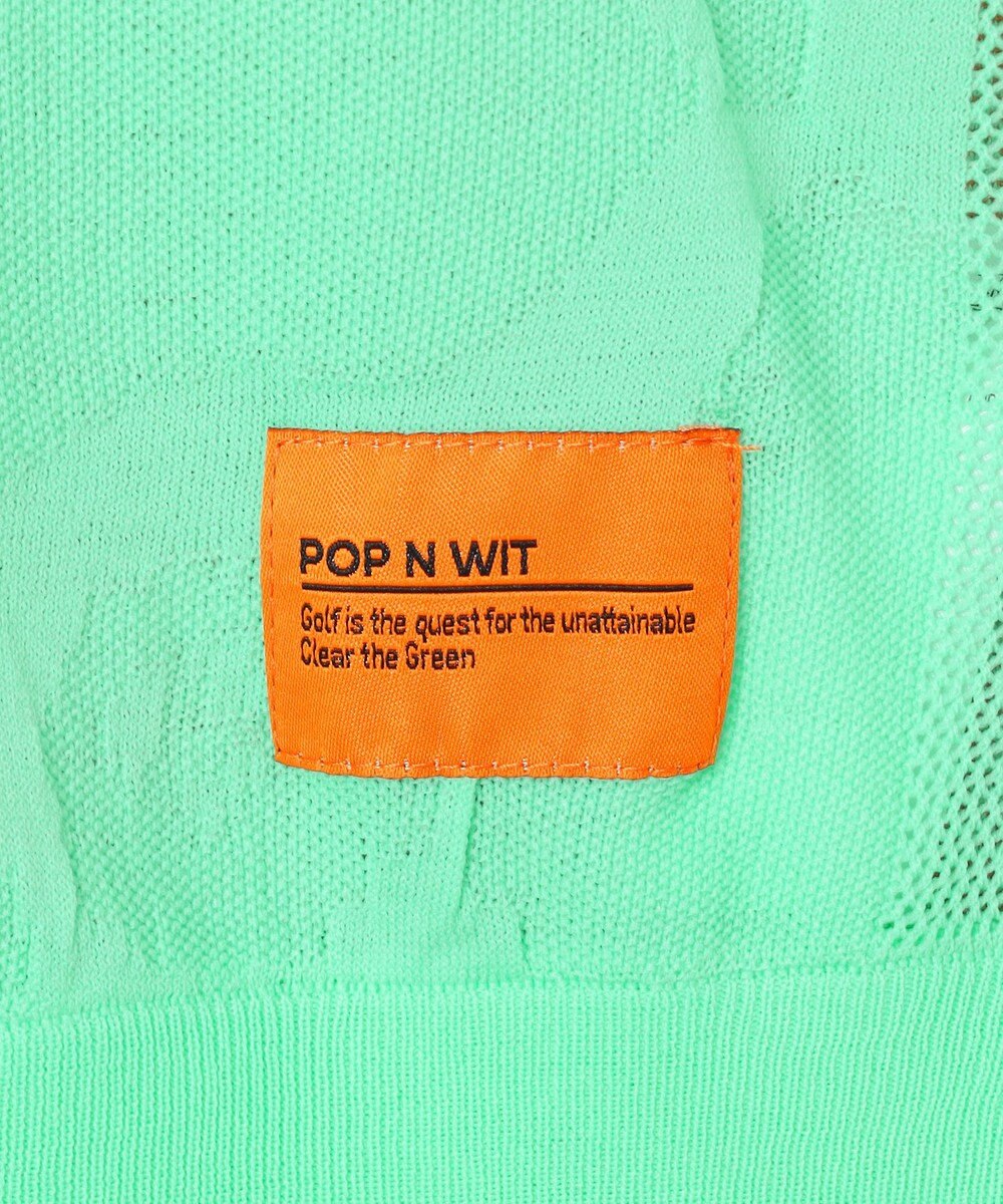 PW CIRCULUS 【手洗い可能】【MEN】アニマルドットニットモック ゴルフ 