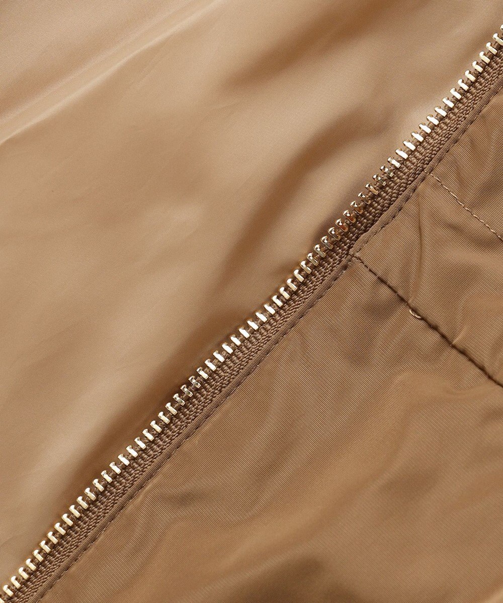 自由区 L 【17号サイズまで展開・カタログ掲載】マイクロタッサーダウンスタンドカラー コート 