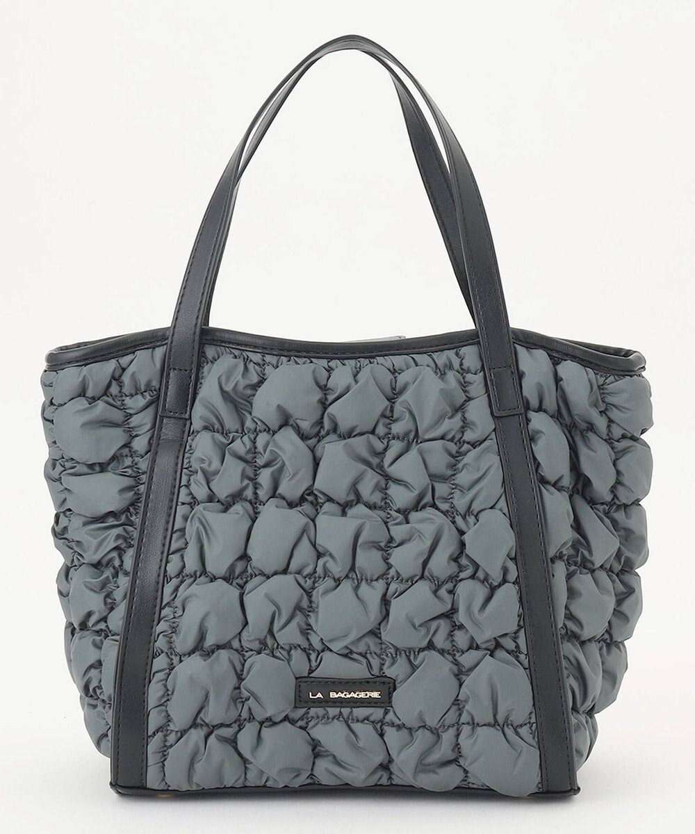 LA BAGAGERIE ポップコーンキルト2WAYトート Sサイズ 