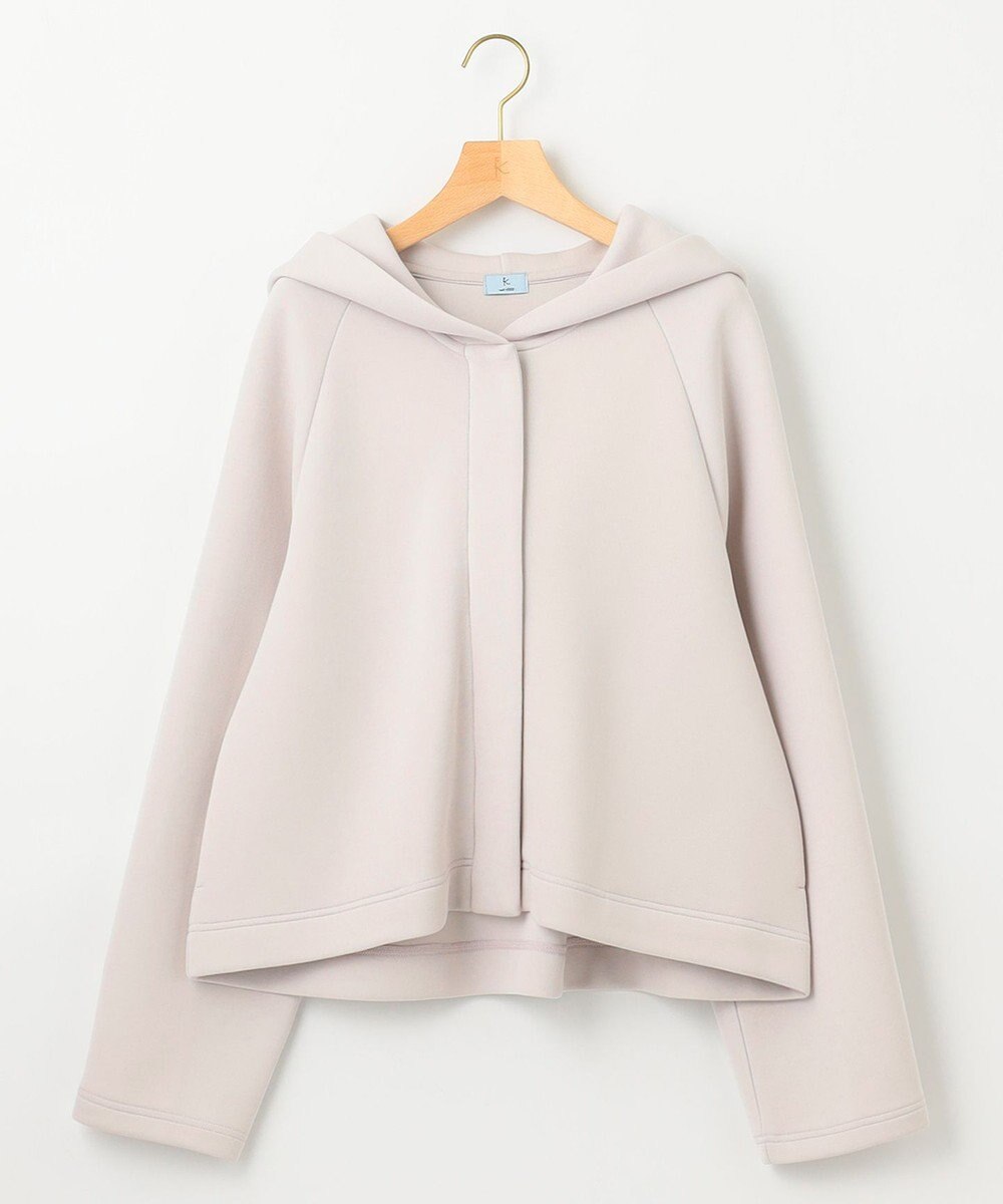 組曲 ダンボールジャージー ジップ パーカー 