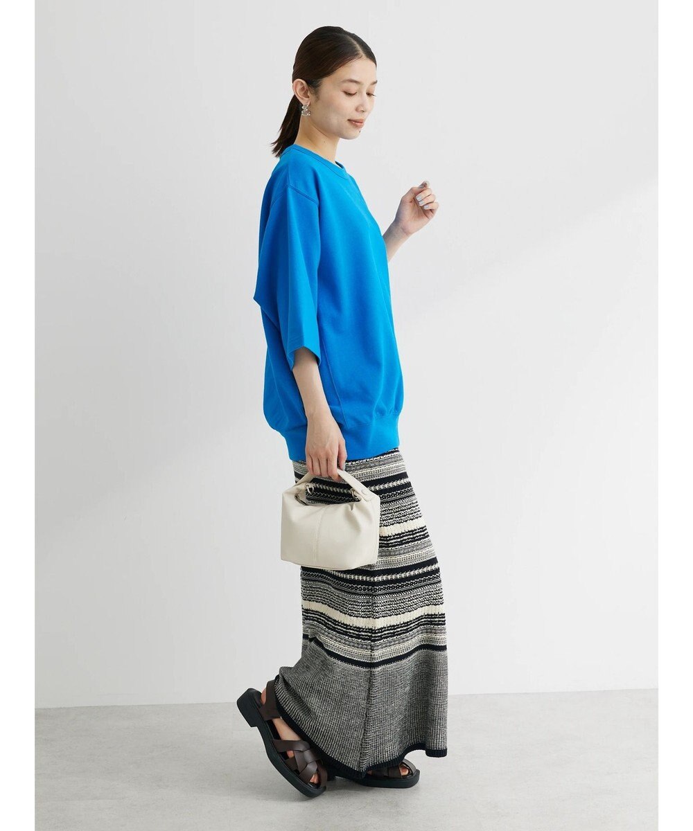 Green Parks コットンＵＳＡミニ裏毛七分袖トレＴＥＥ 