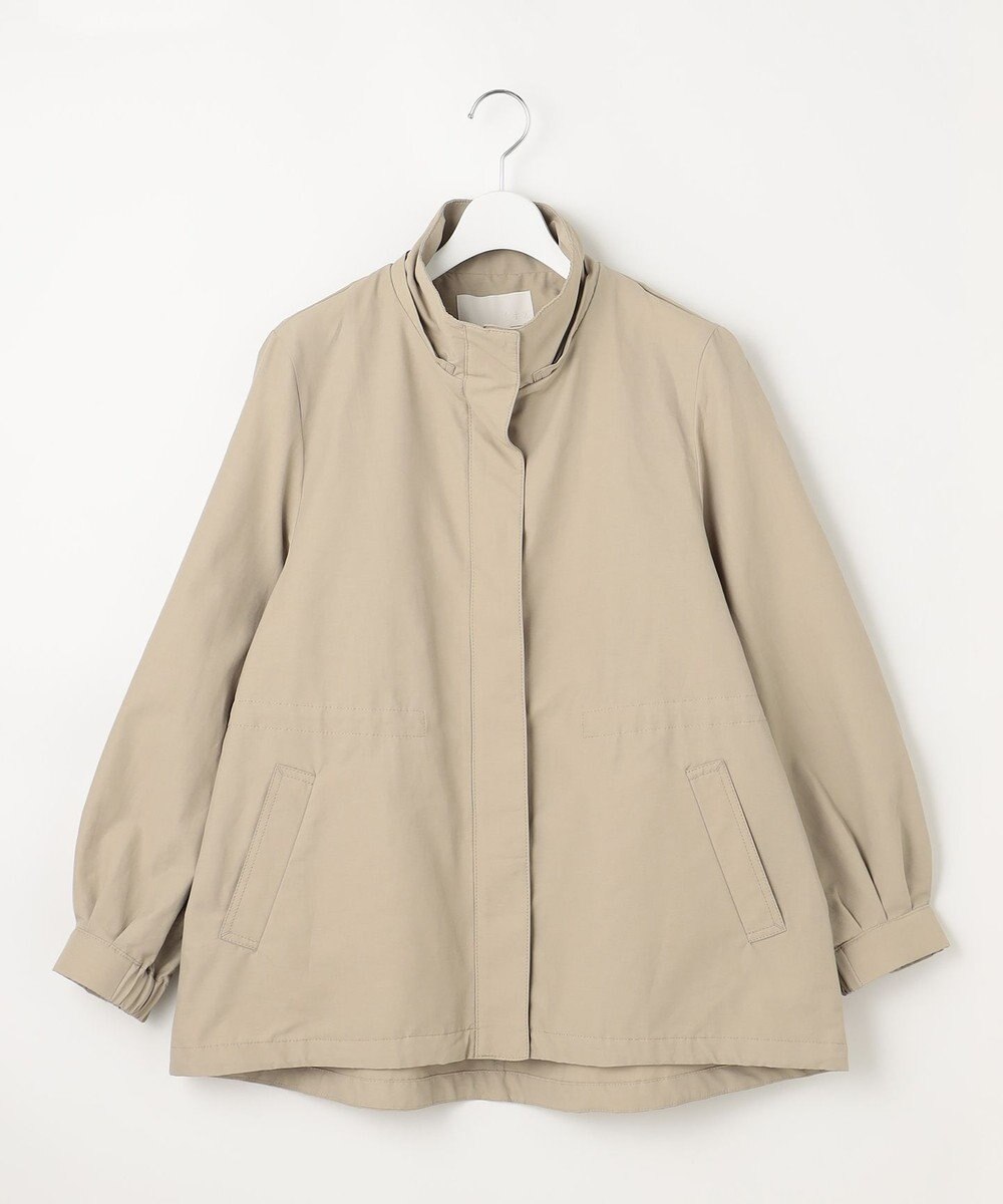自由区 【カタログ掲載・撥水加工・洗える】コットンナイロンタッサー ブルゾン 