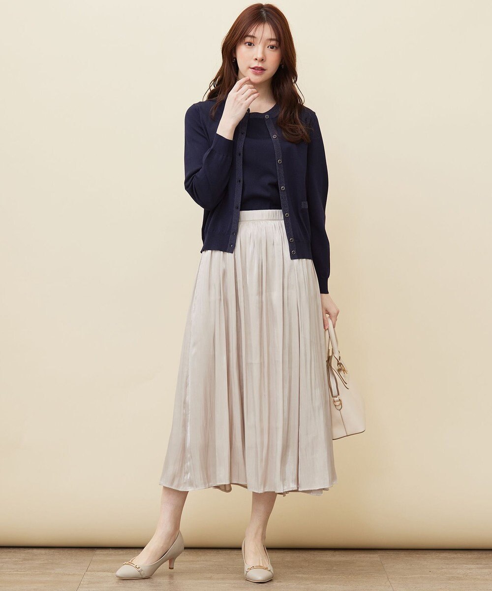 ANY SIS S 【洗える】オーロラギャザー スカート 