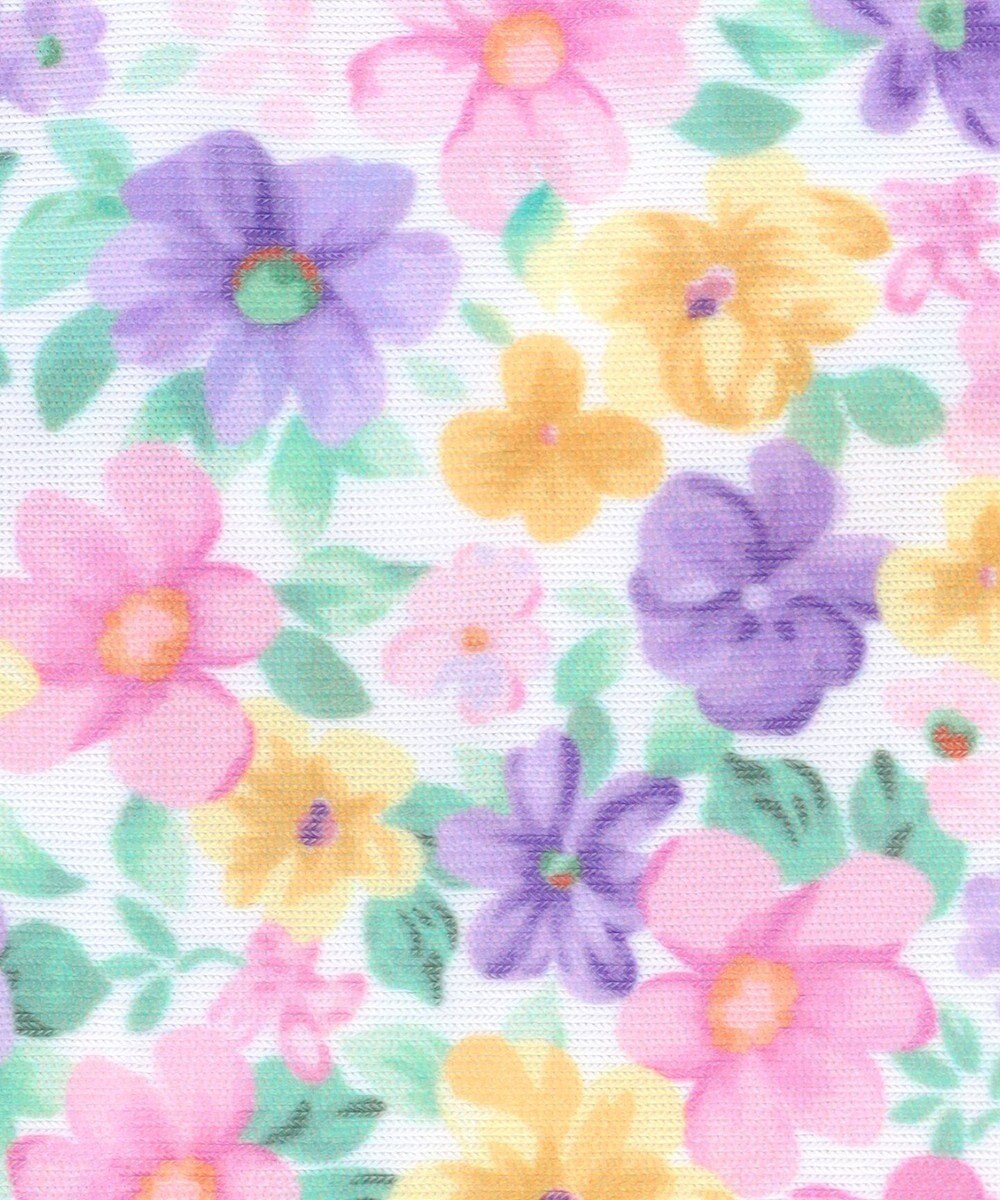 ANY KIDS 小花柄 セパレート水着 