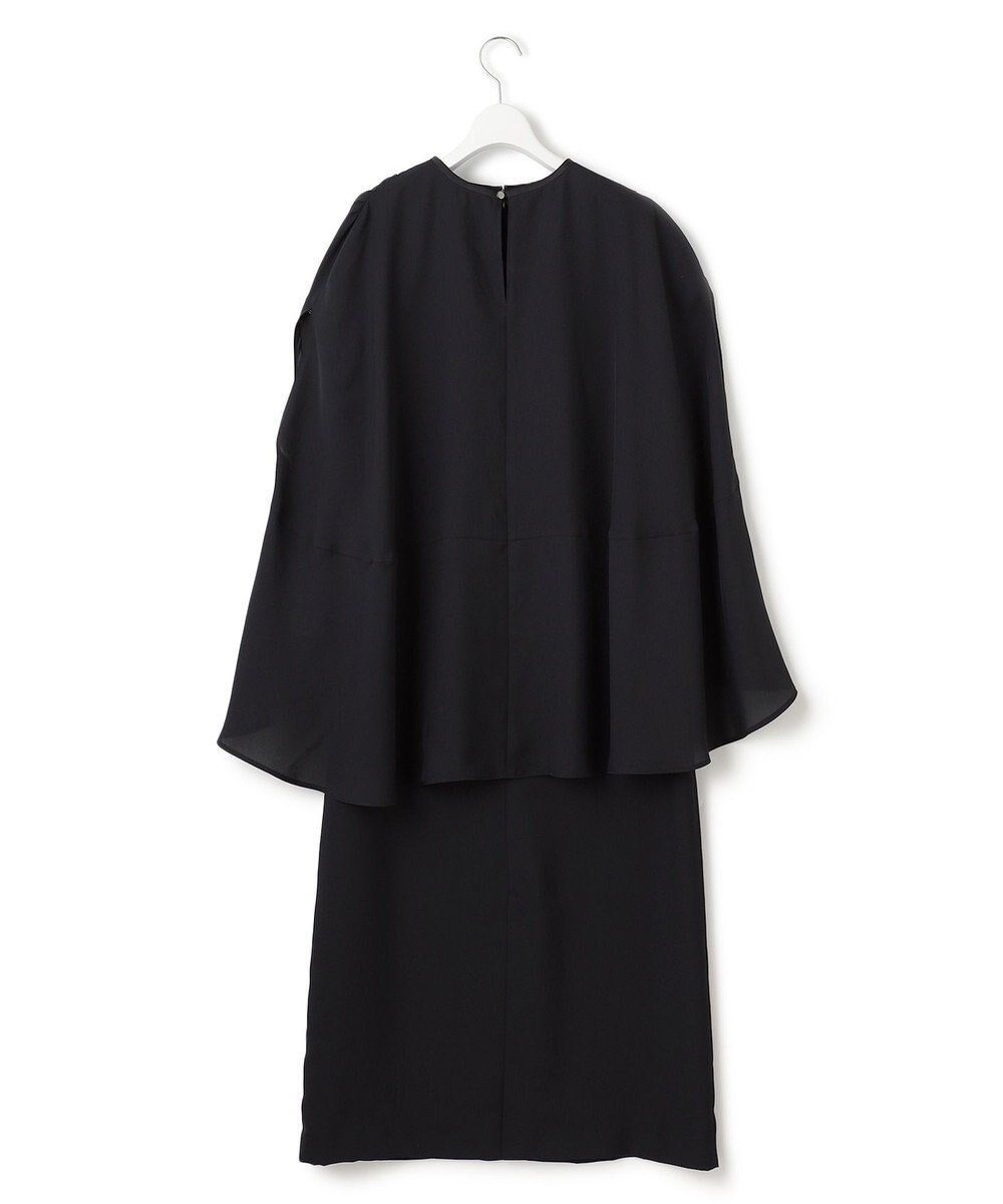 23区 S 【一部店舗限定/UVカット/洗える】ライトウェイトツイル ケープ付き ワンピース 