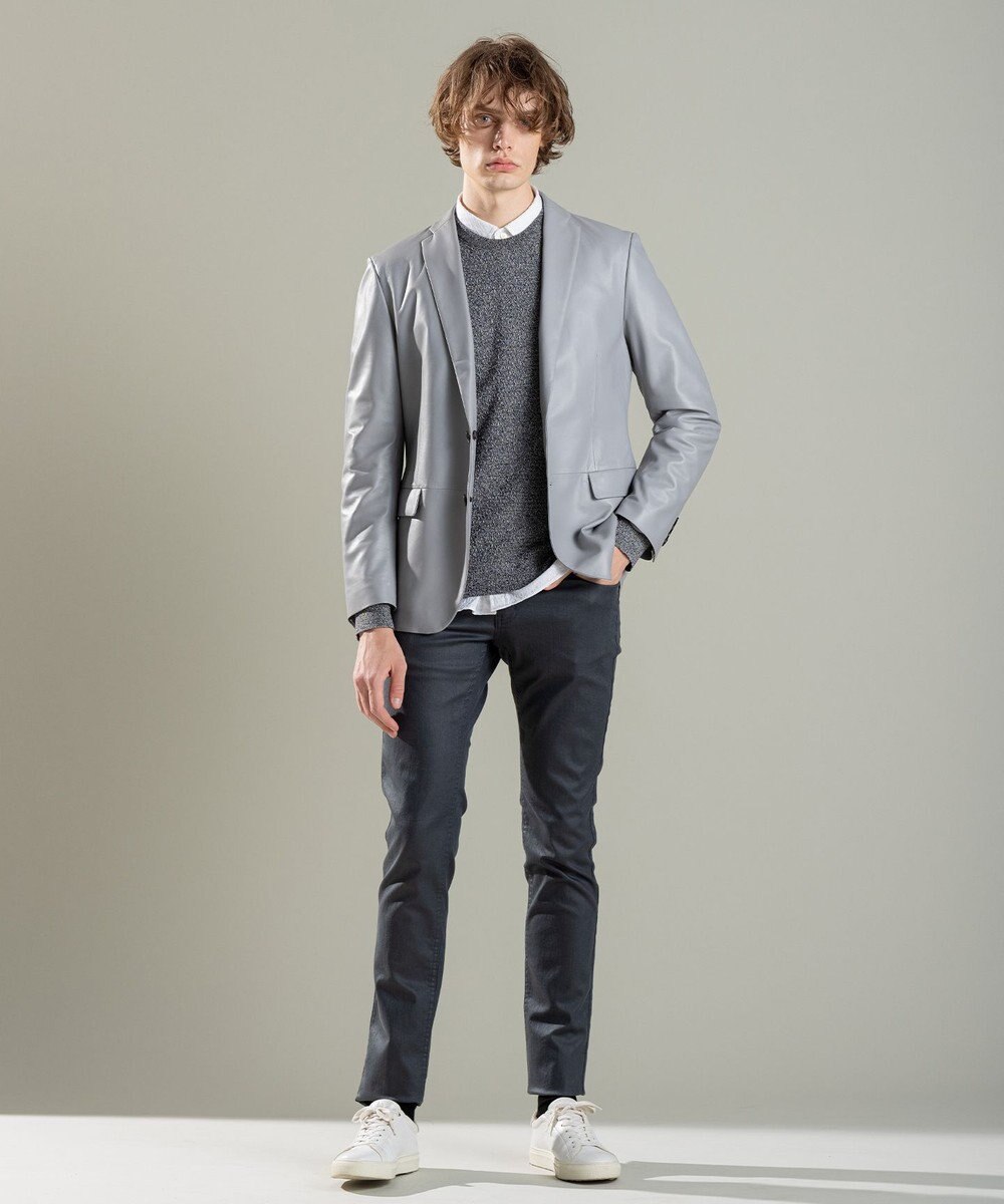 JOSEPH HOMME アロージャガードストレッチ　レギュラーカラーシャツ 