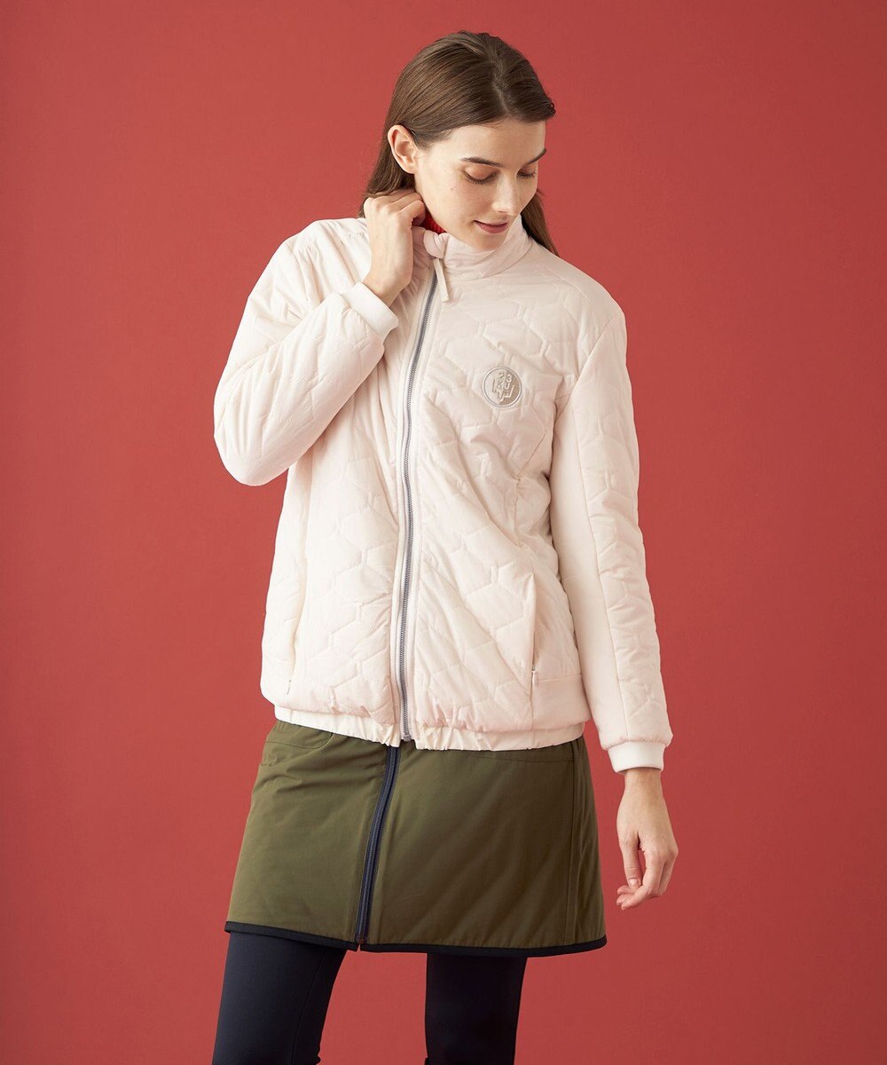 23区GOLF 【WOMEN】【防寒】キルティング ブルゾン 