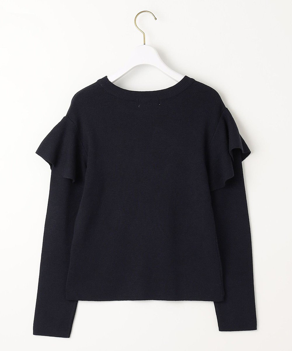 ANY SIS 【洗える】フレアディテール ニット 