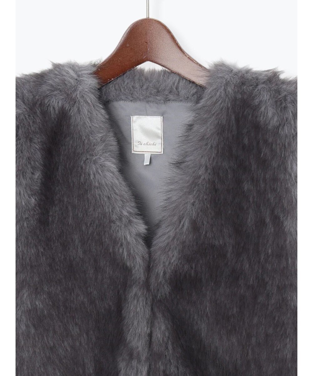 Te chichi ショートファーベスト 