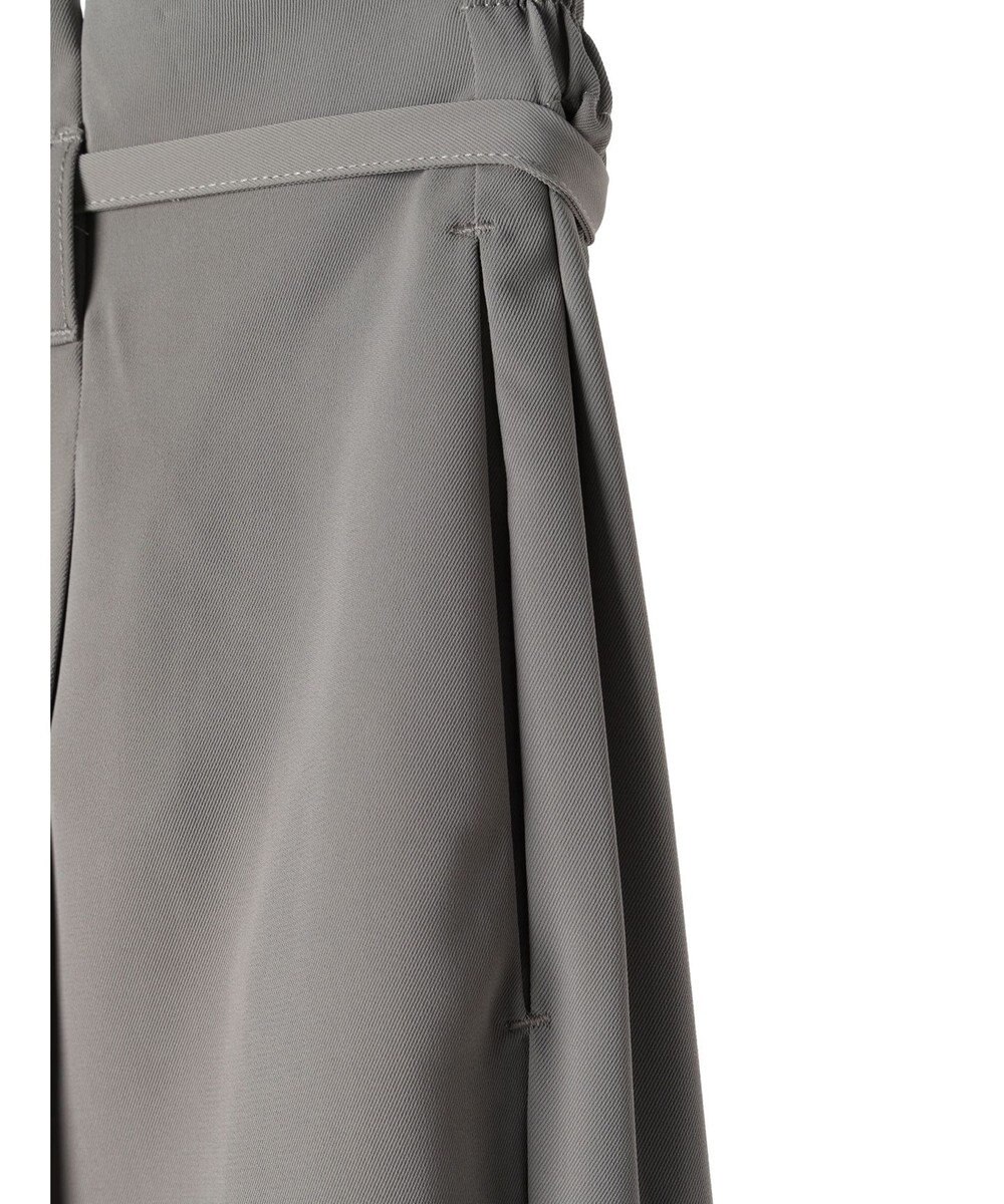 Green Parks きれいシルエットパンツ（ベルト付きとろみワイド） 