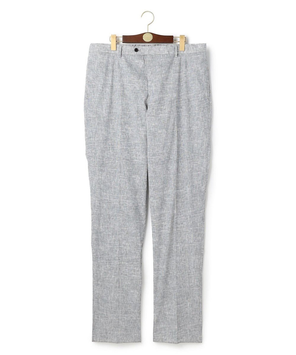 J.PRESS MEN 【KING SIZE / MECHANICAL】【超軽量 / 清涼感 / 洗える】ハイパワーストレッチ リネンルックパンツ_26年モデル 