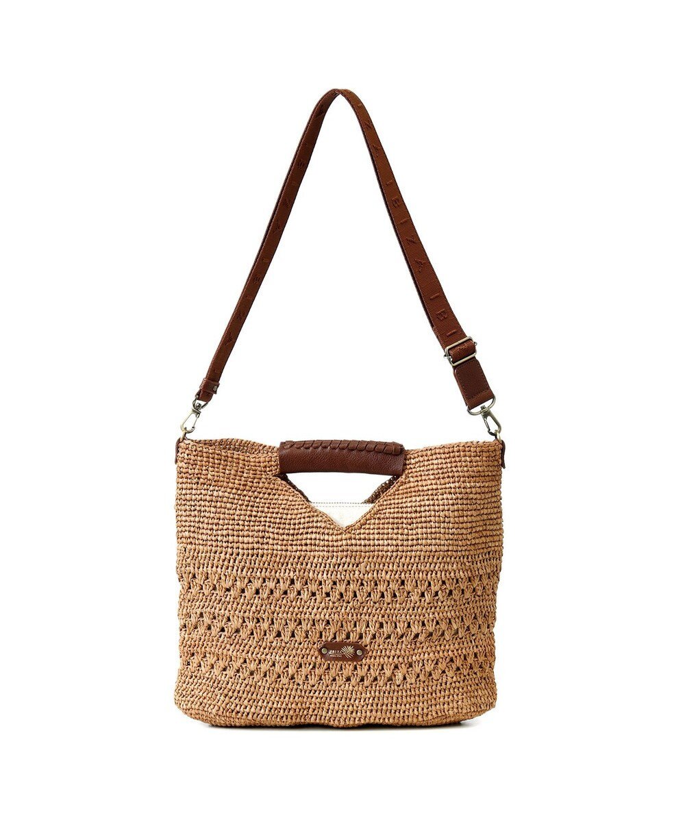 IBIZA ラフィア　2WAYバッグ 