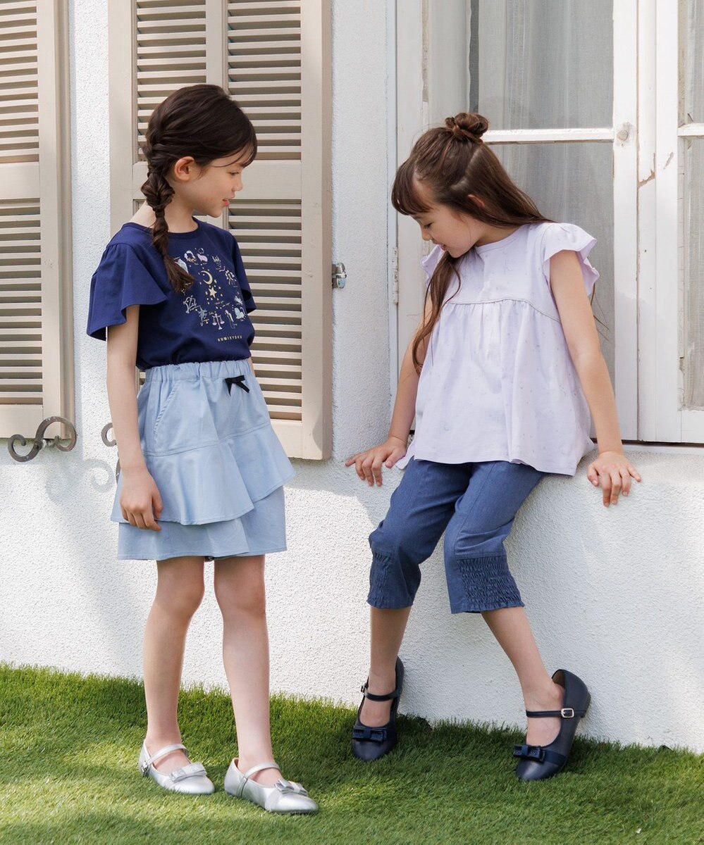 組曲 KIDS 【UVカット加工】【110-140㎝】12星座 Tシャツ 