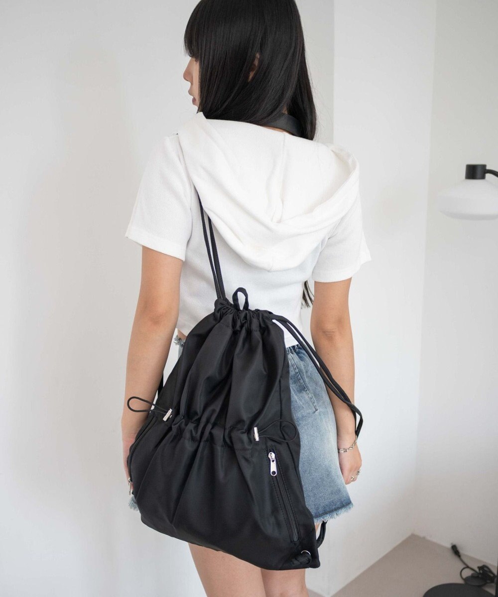 WEGO ドロストデザインナップサック 