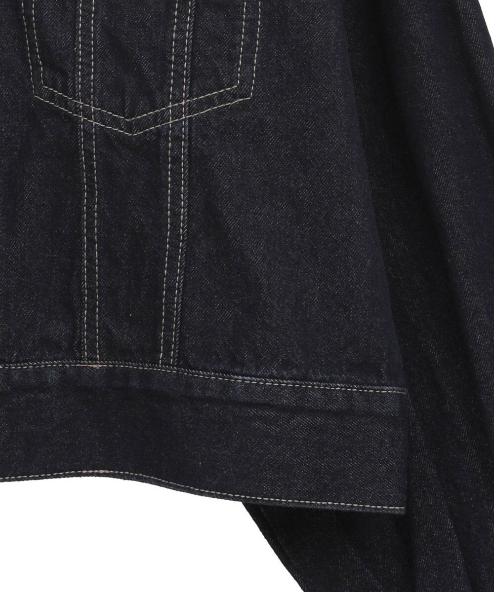 earth music&ecology ショートジップデニムジャケット 