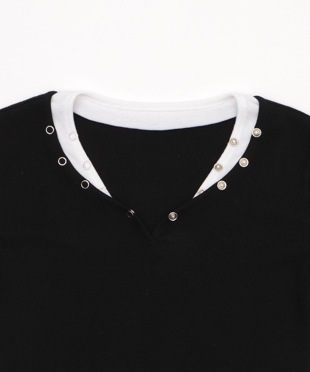 WEGO ドットボタンレイヤードTOP 