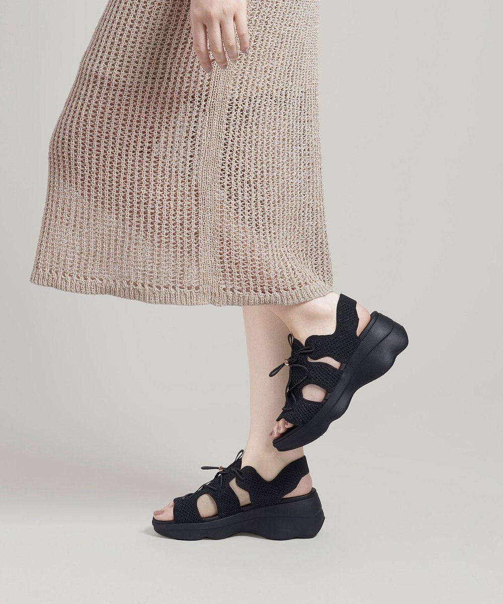 steppi 【一部店舗限定 / 洗える】厚底 スポーツサンダル 