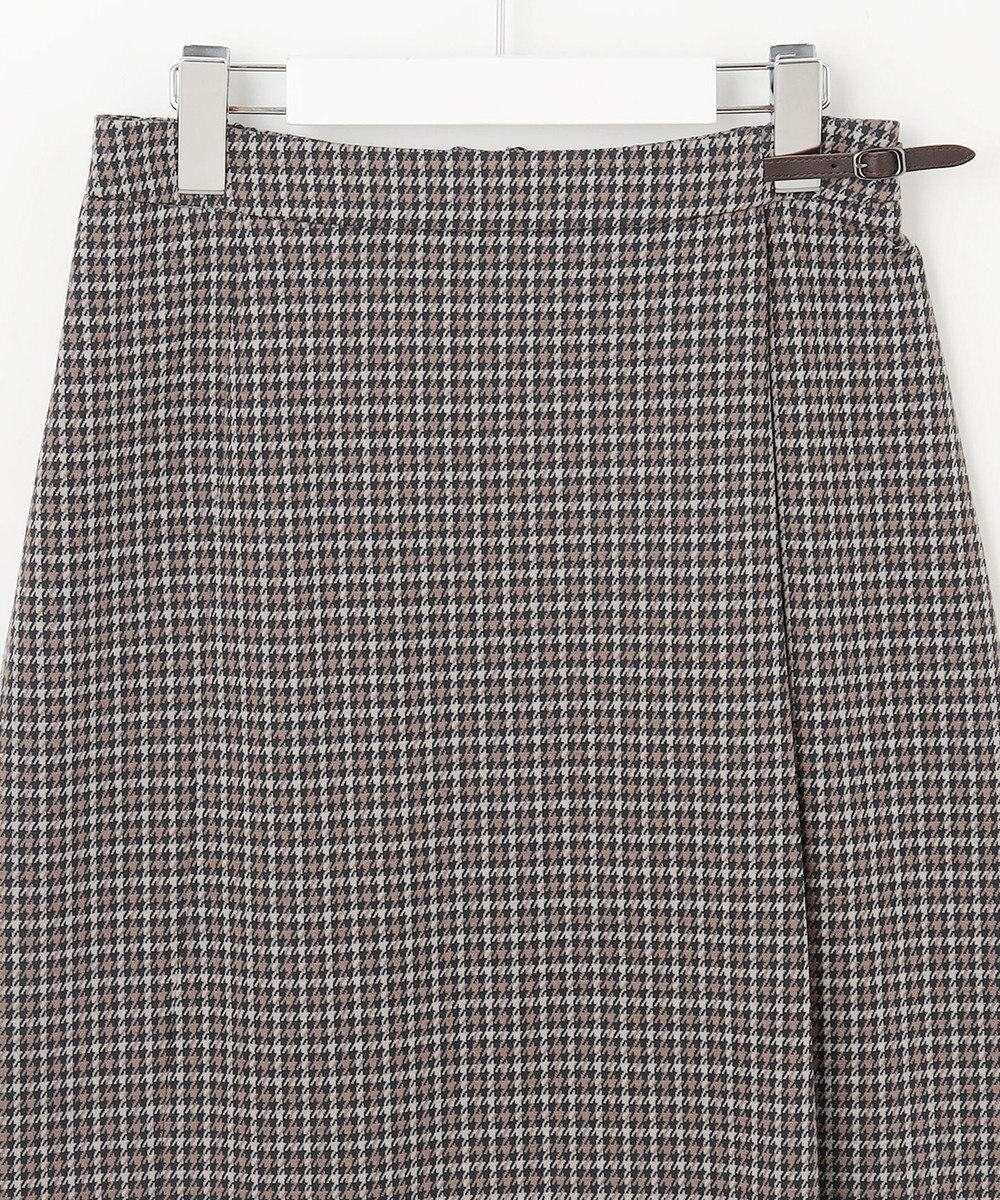 J.PRESS LADIES 【洗える】ガンクラブチェック スカート 