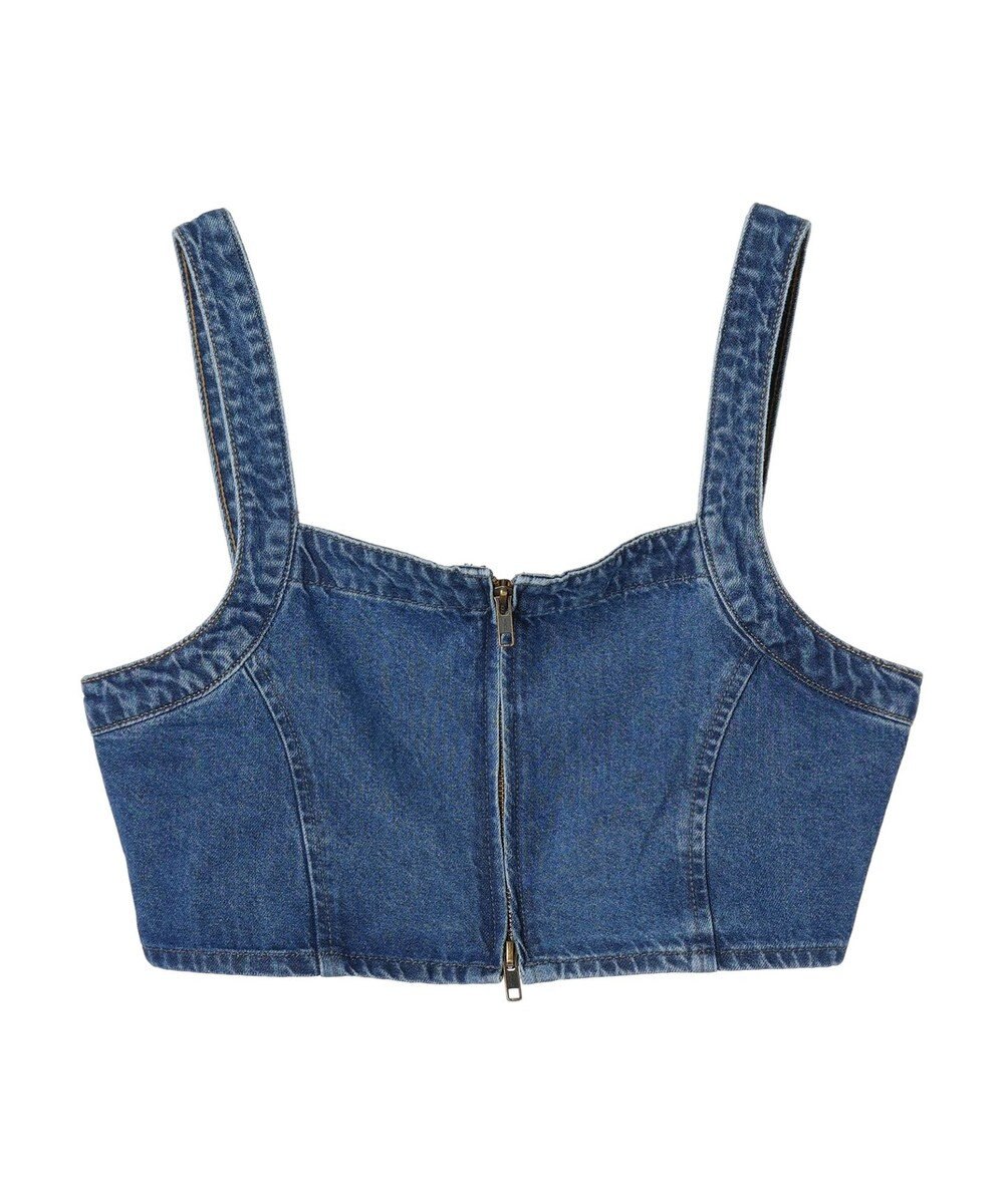 Green Parks デニムビスチェ 