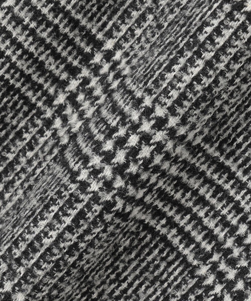 J.PRESS LADIES ウールシルクツイードグレンチェック スカート 