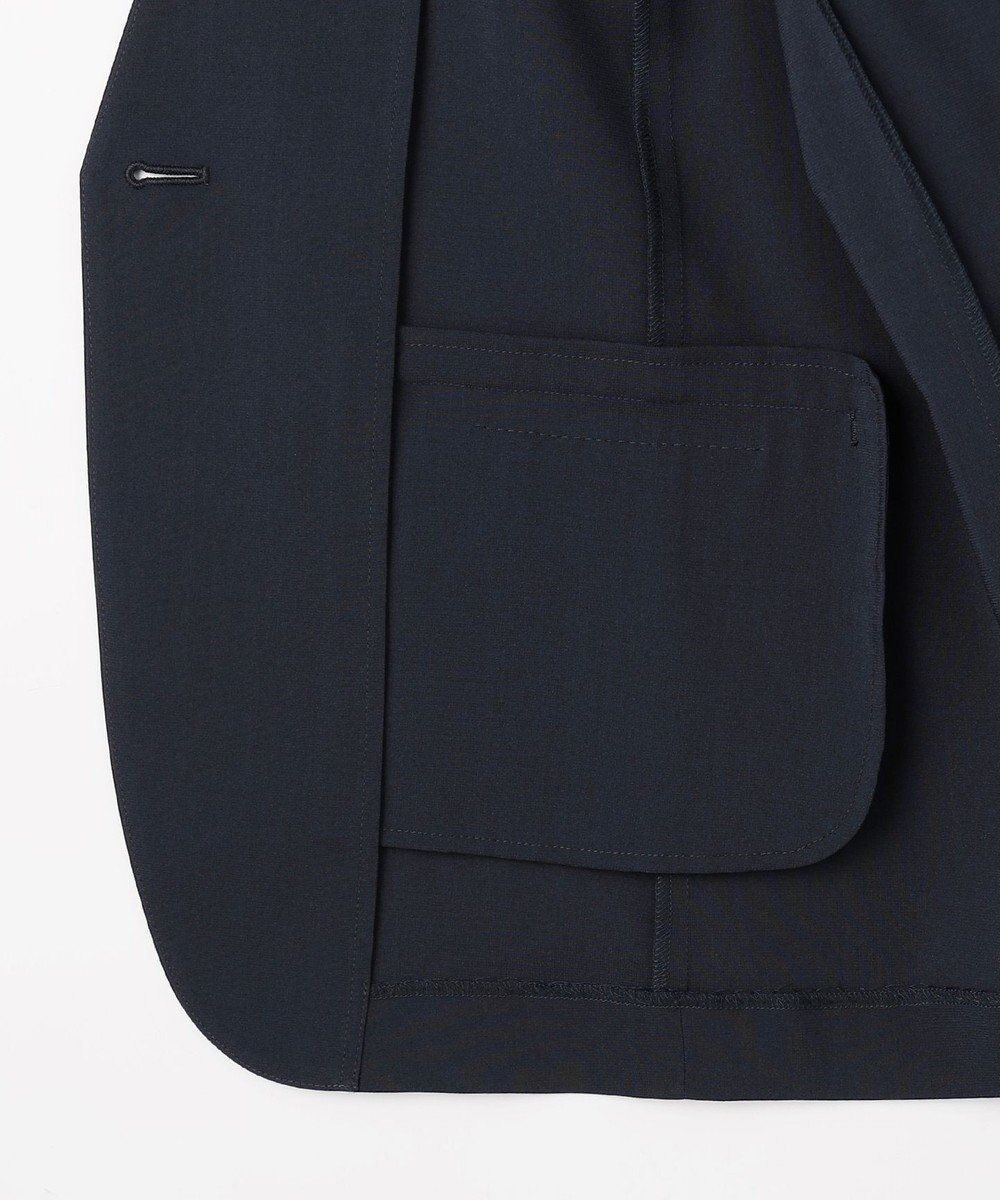J.PRESS LADIES 【セットアップ対応】ファンマートロストレッチ ノーカラー ジャケット 