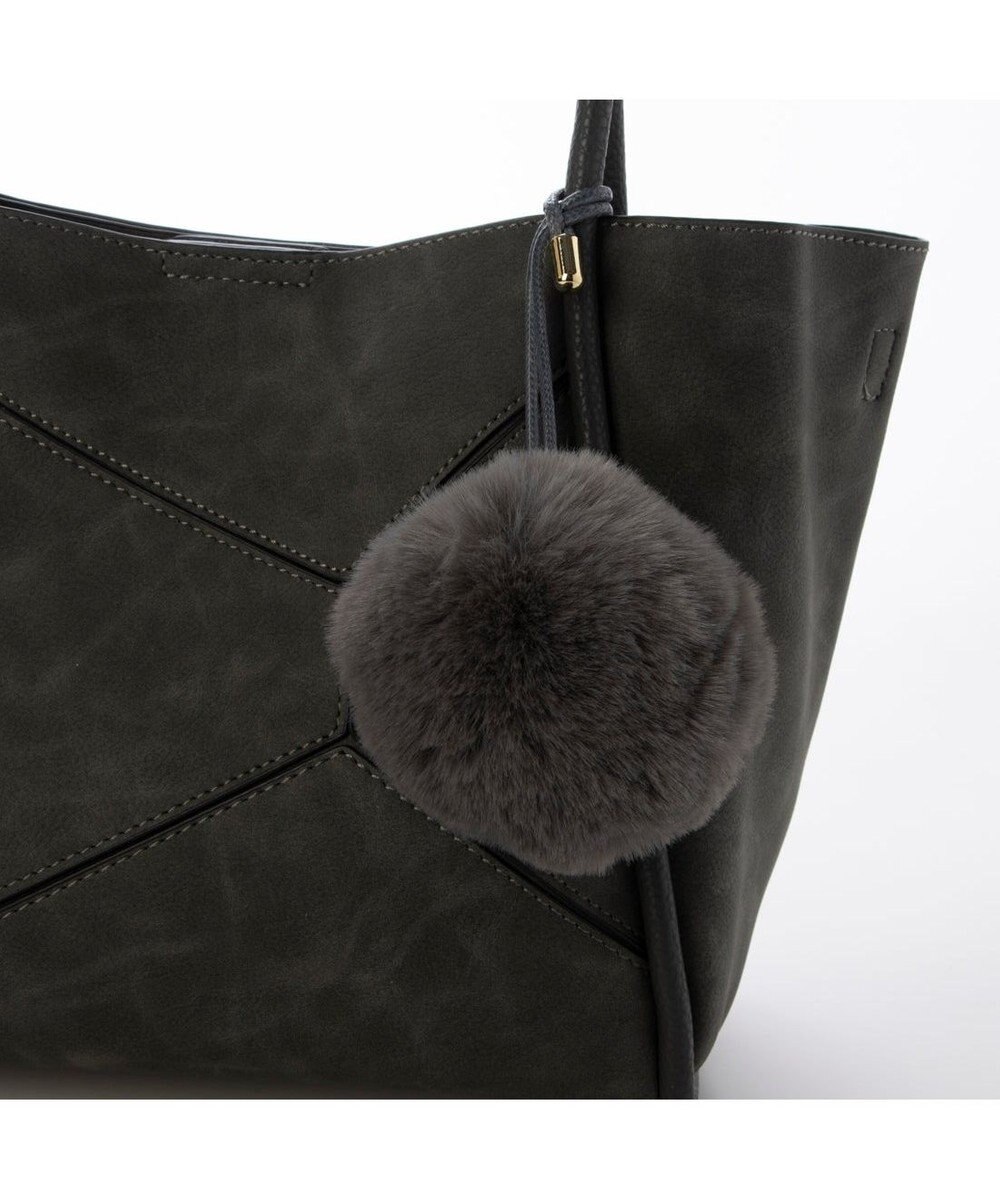 UNBILLION カシュカシュ cachecache / 通しハンドルパッチワークトート 