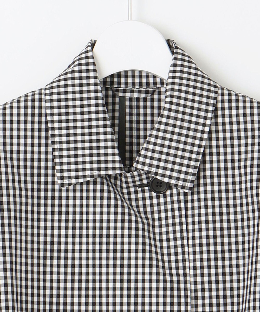 J.PRESS LADIES S 【洗える】 GIZAコットンギンガム ステンカラー コート 