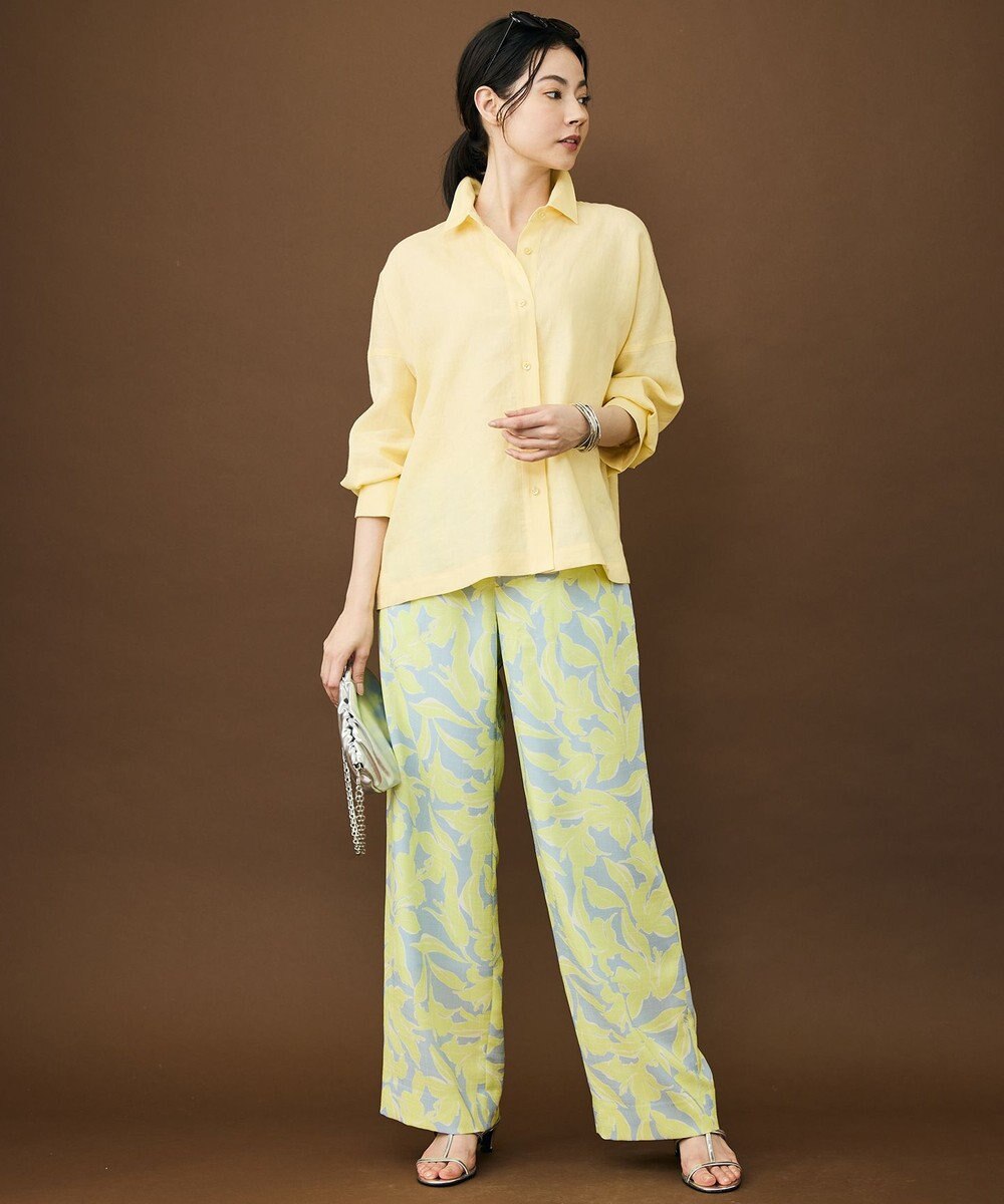 自由区 L トルコリネン シャツ 