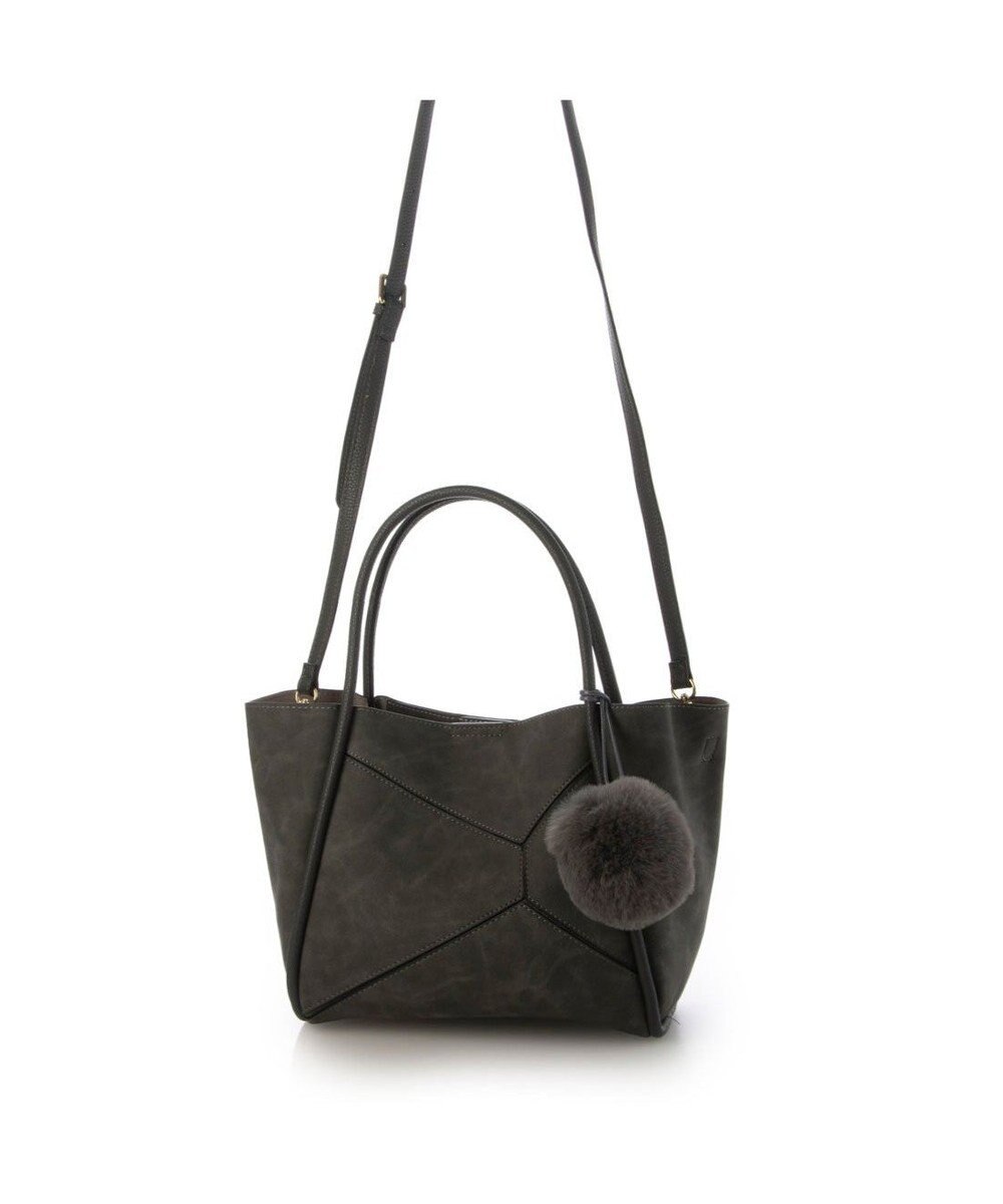 UNBILLION カシュカシュ cachecache / 通しハンドルパッチワークトート 