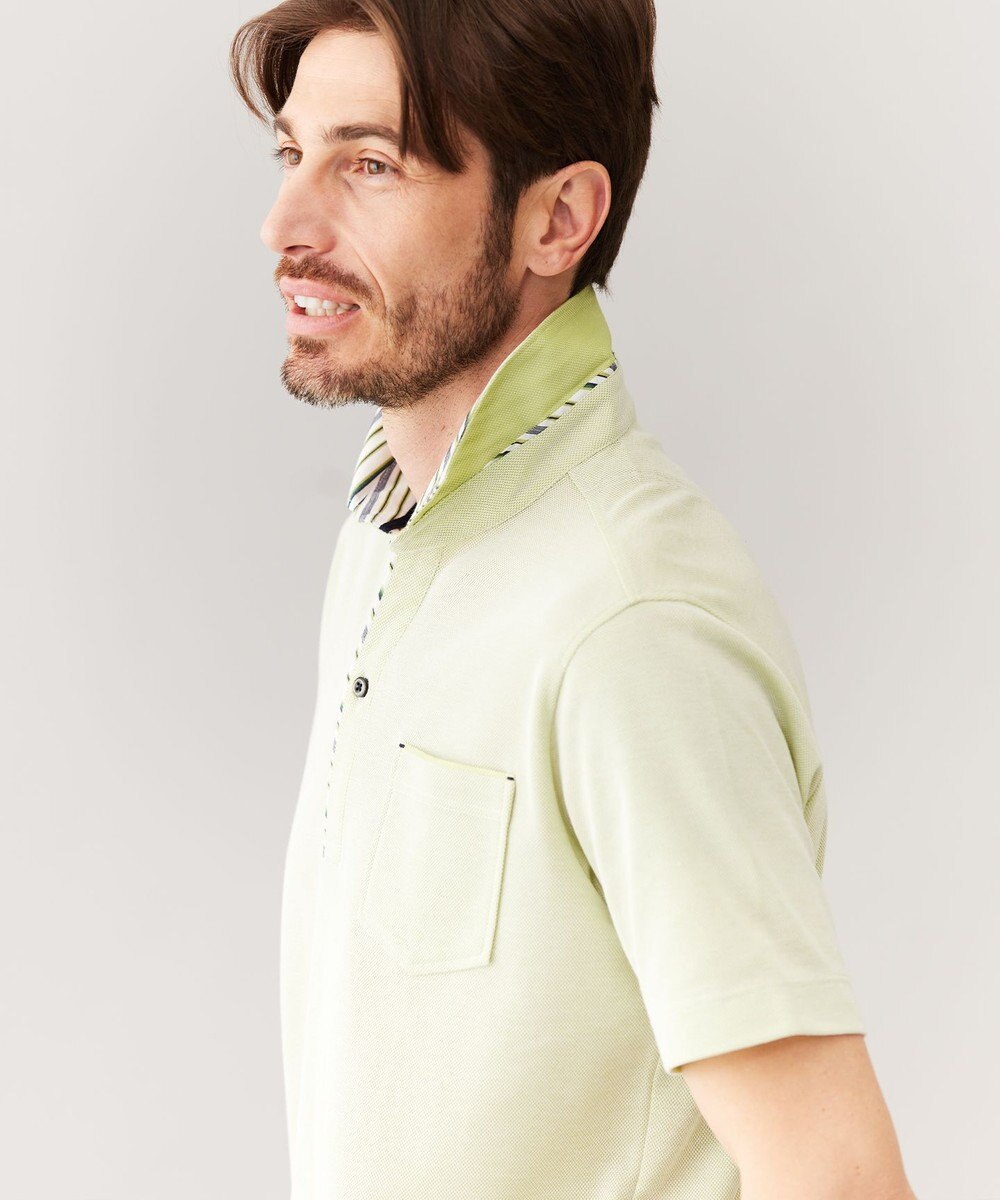 JOSEPH ABBOUD 【キングサイズ・ギフトでも人気！オーガニックコットン使用・消臭などの高機能】ダディ ポロシャツ 