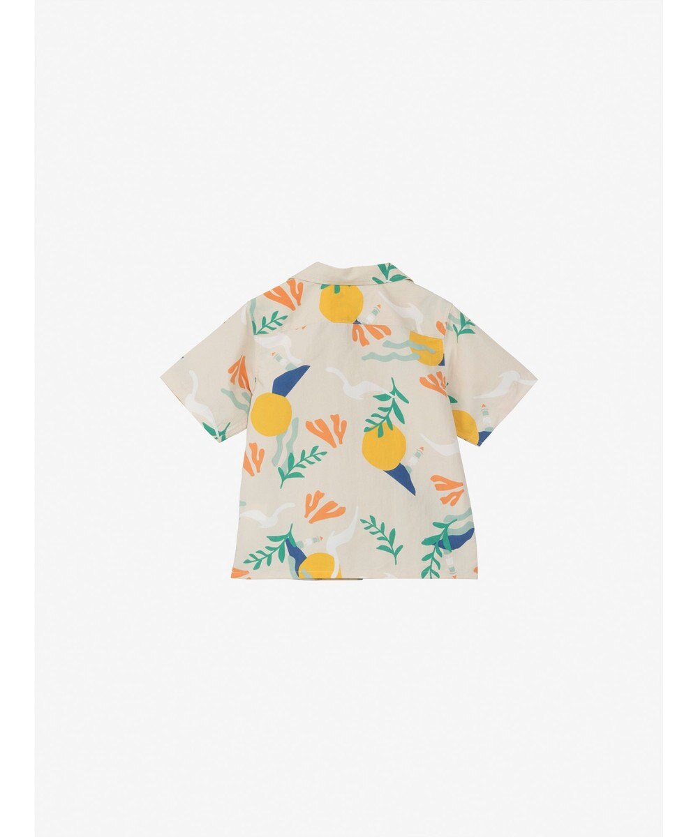 HELLY HANSEN 【キッズ・はっ水・UVカット・耐海水・耐塩素・記名ラベル付】ショートスリーブバスクシャツ 