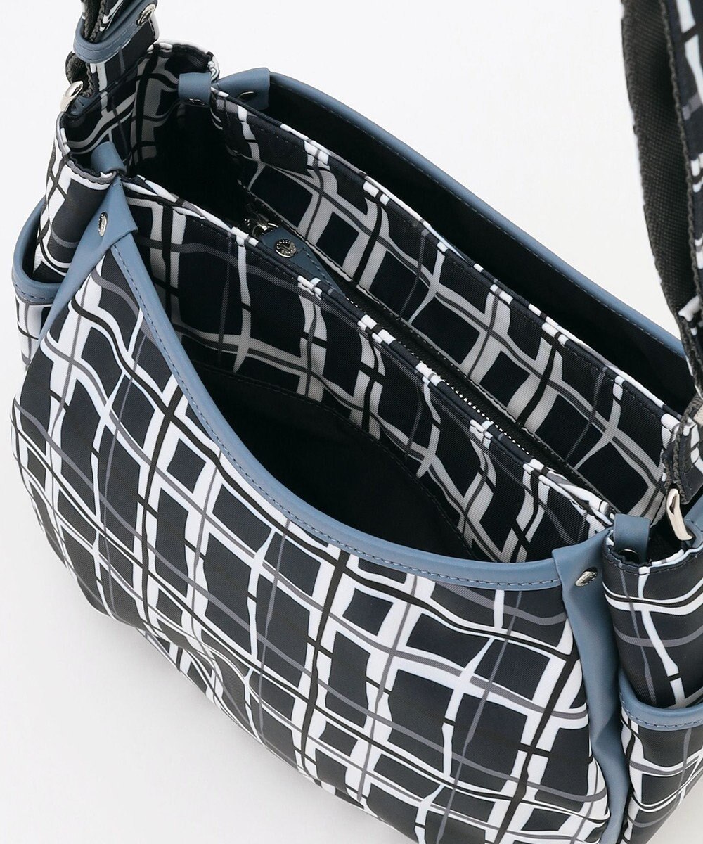 Y'SACCS ドローイングチェックショルダーバッグ 