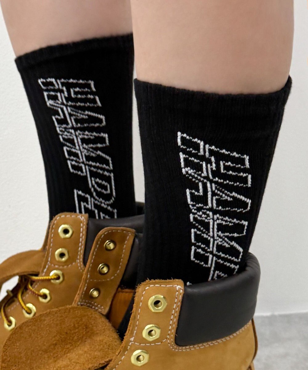 WEGO ロゴデザインソックス（R） 