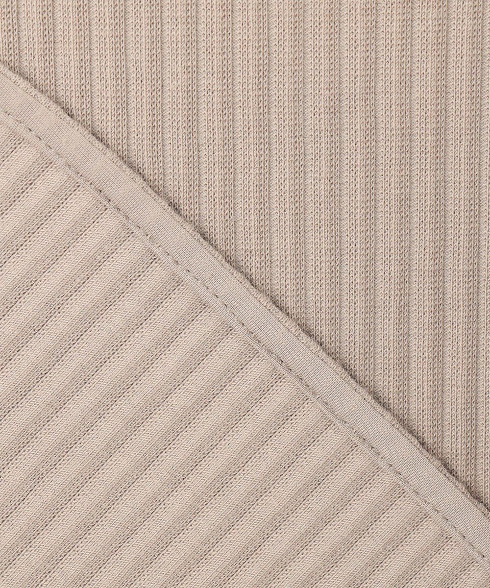 uncrave プリーツリブ ドルマンスリーブトップス 