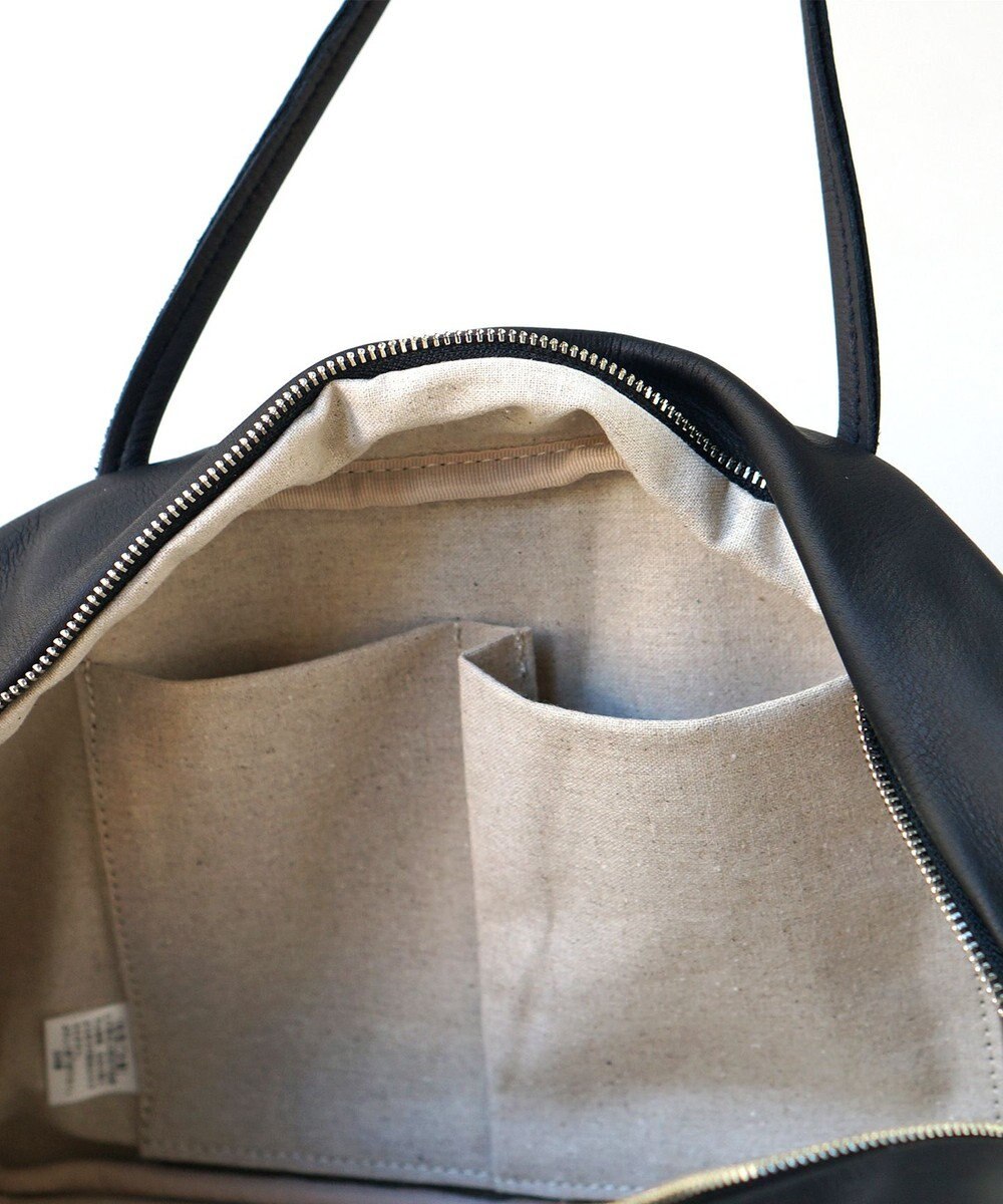 FOLNA RD ソフトレザースクエアボストンバッグ 