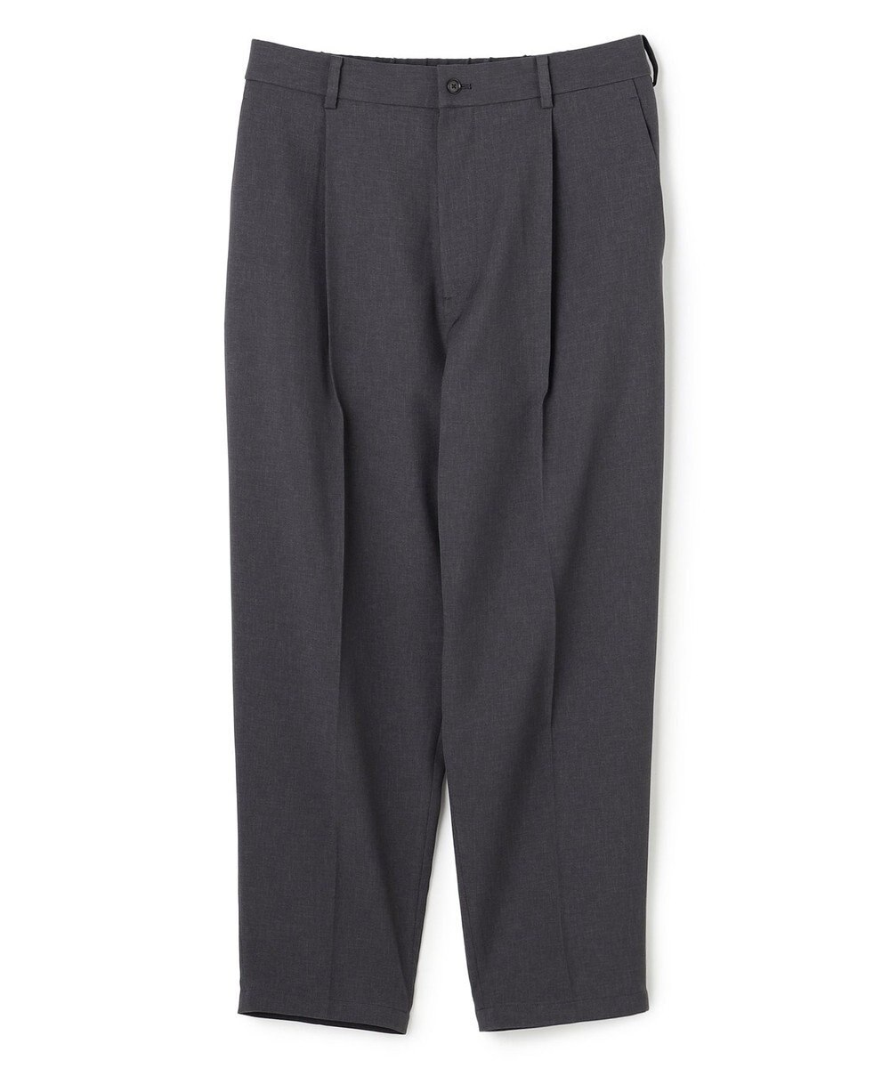 UNFILO MENS 【ストレッチ/イージーケア】WOOL TOUCH 機能美パンツ ワイド 