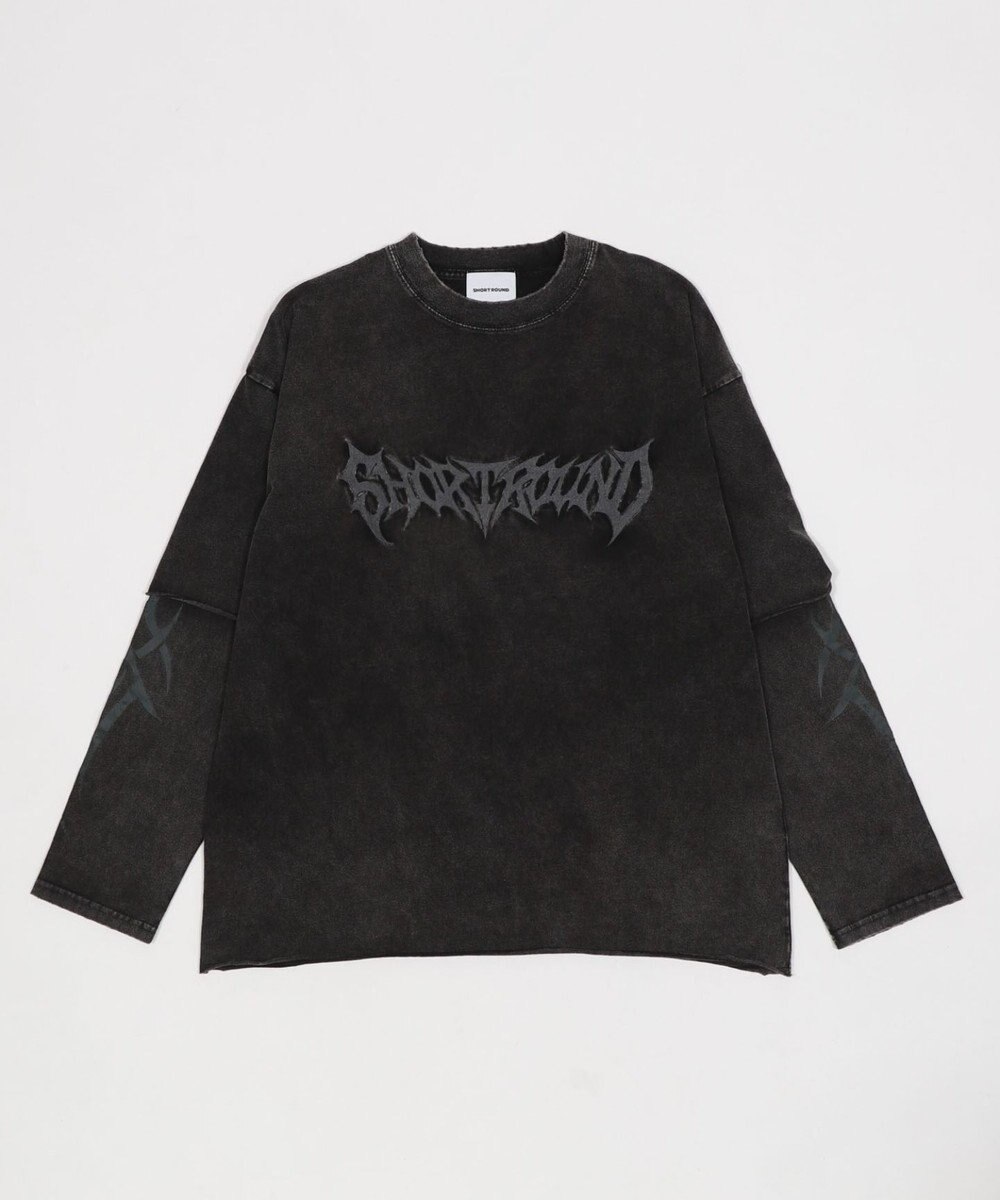 WEGO ブリーチレイヤードグラフィックT（LS） 