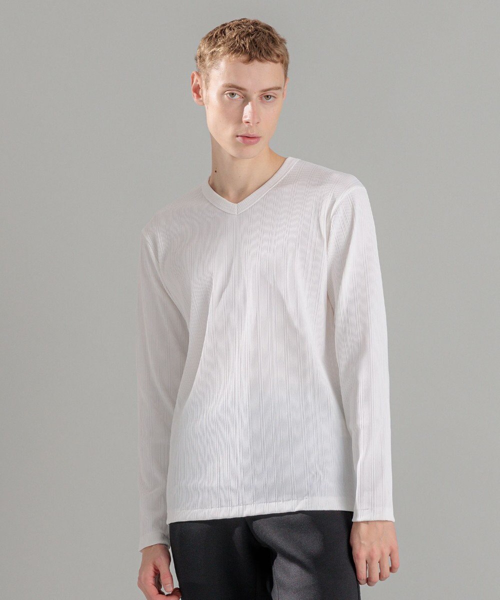 JOSEPH HOMME テックリブジャージー　Vネックカットソー 
