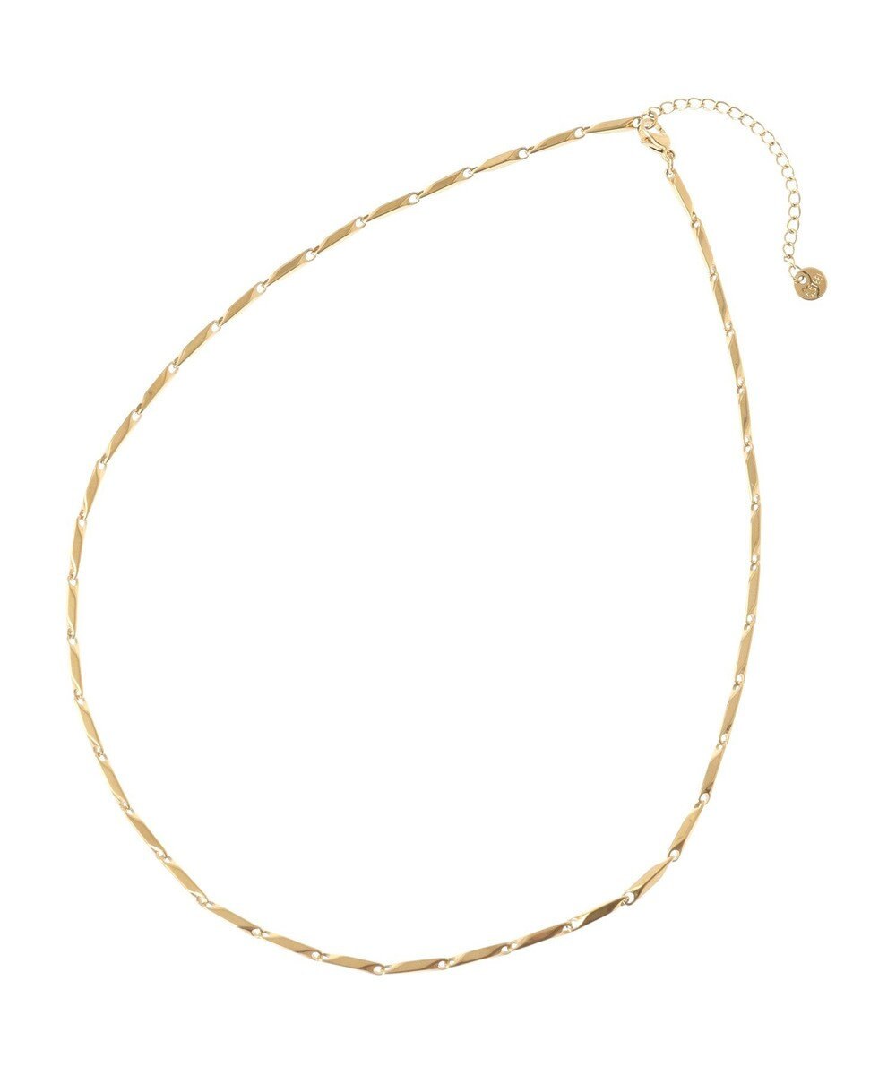 Green Parks ｅｖｅｒｙｗａｌｋ．ステンレスミラーカットネックレス 