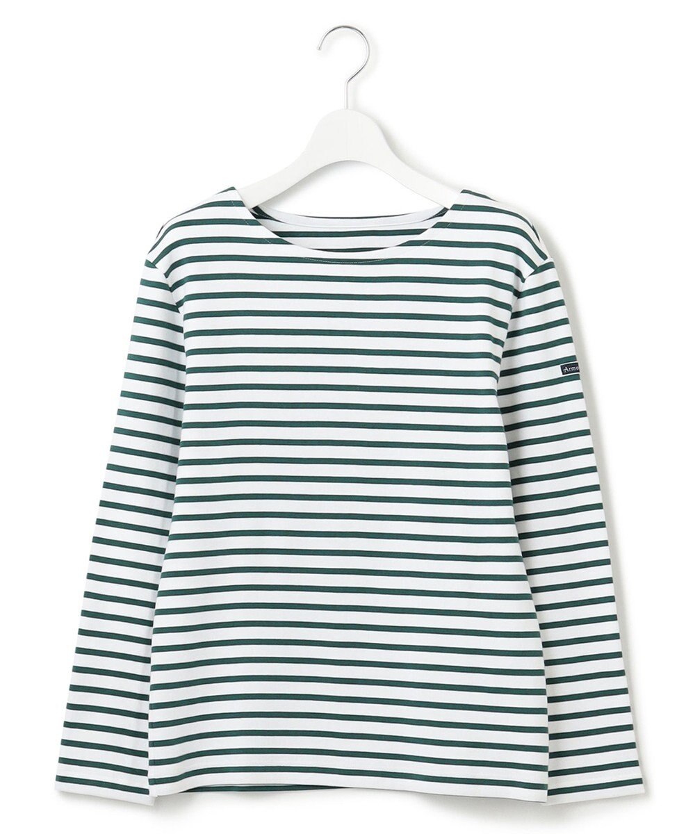 23区 【洗える】Armor-lux スムース ボーダー カットソー 