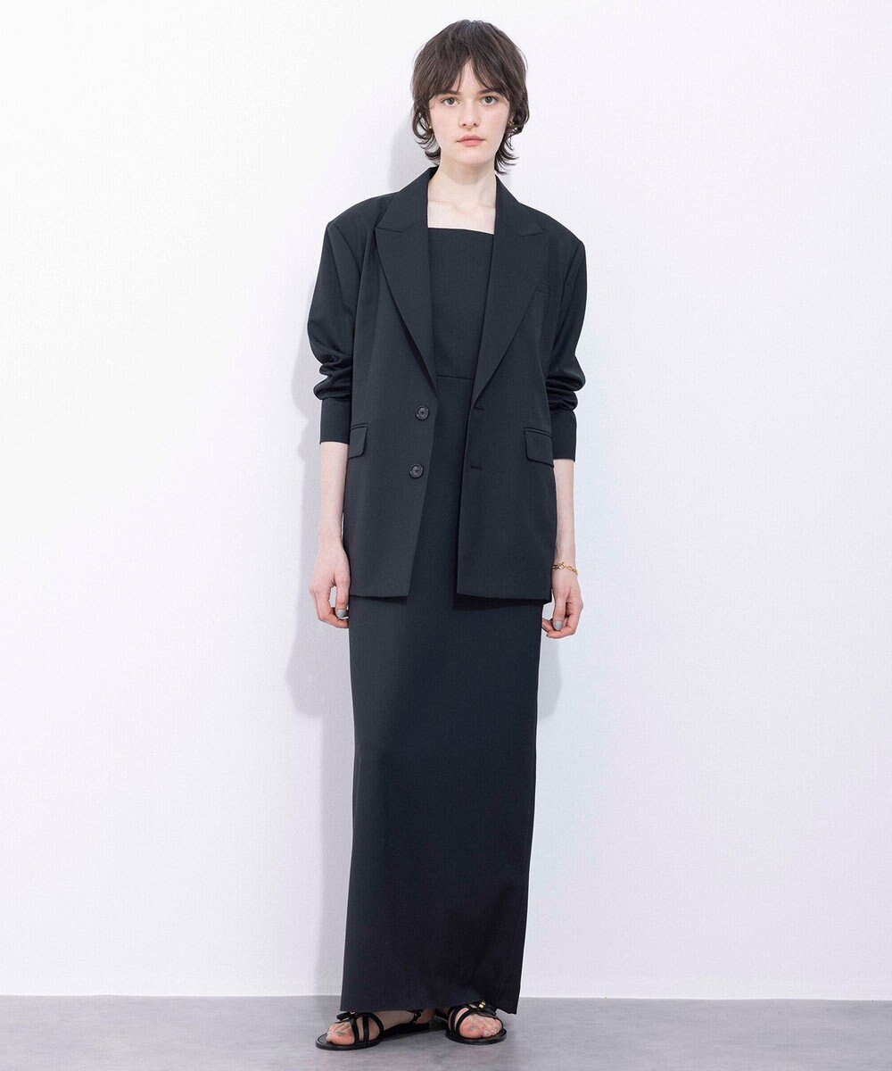 NAVE 【Nave・セットアップ可】ウールポリエステルツイルジャケット 