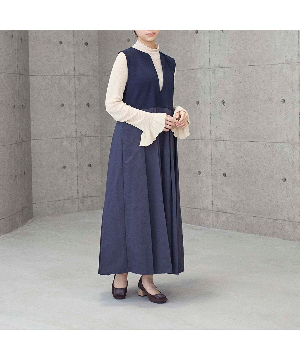 MODE ET JACOMO <MODE ET JACOMO>バックルスクエアトゥパンプス 